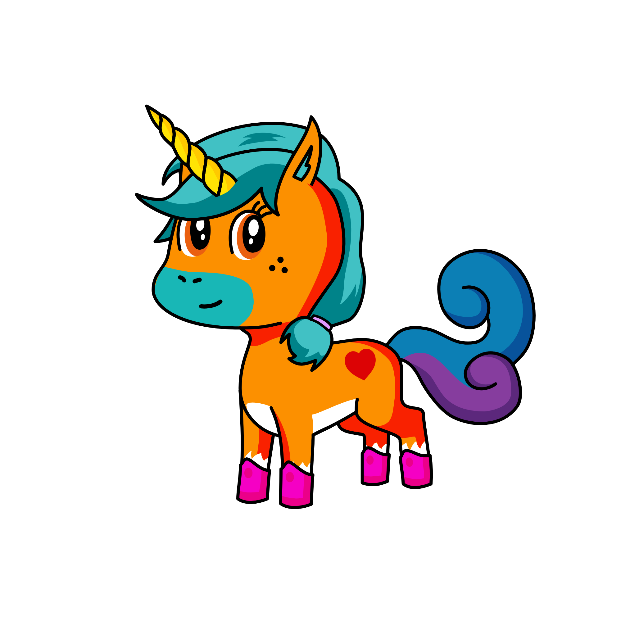 FLOWER, the unicorn