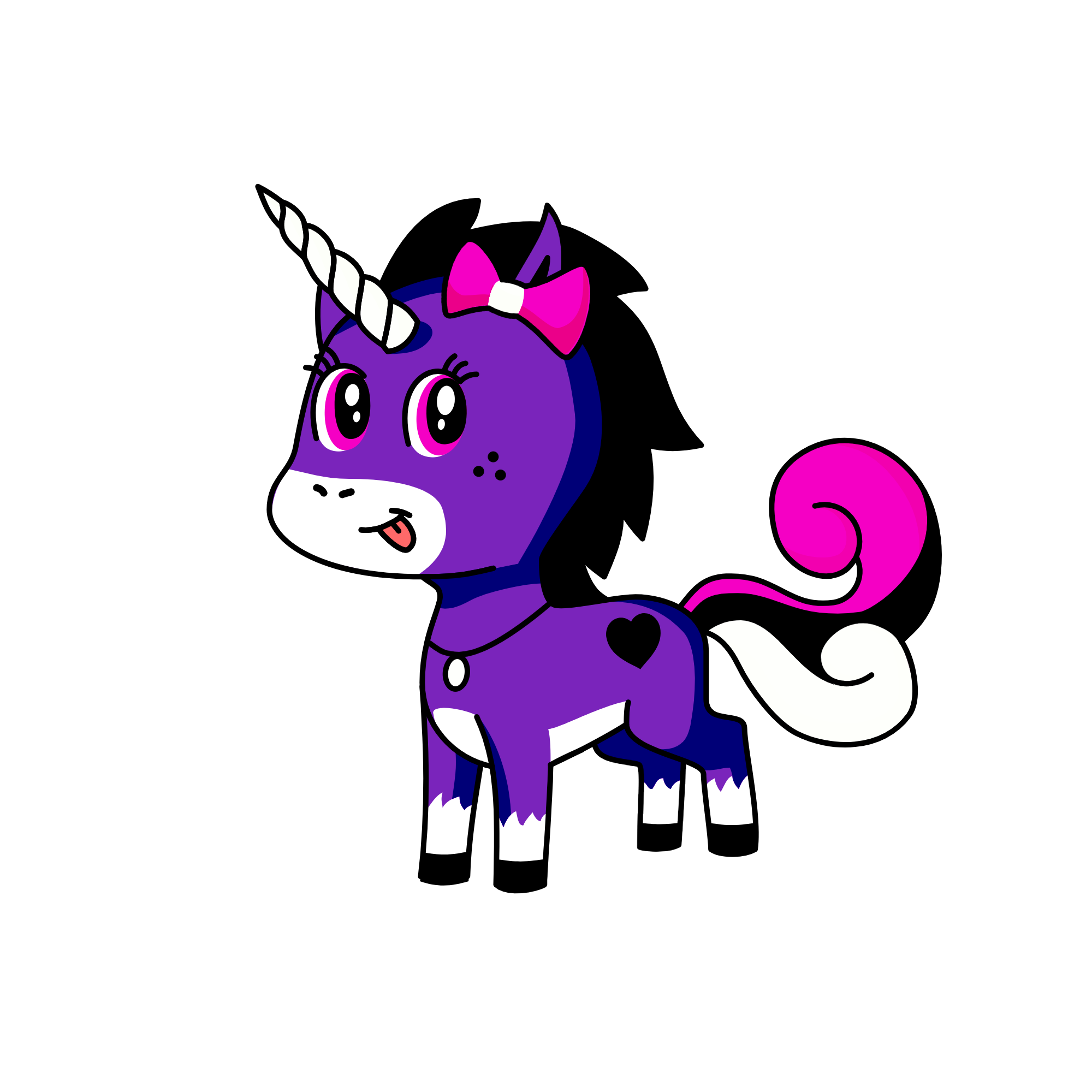 Victoria, the unicorn