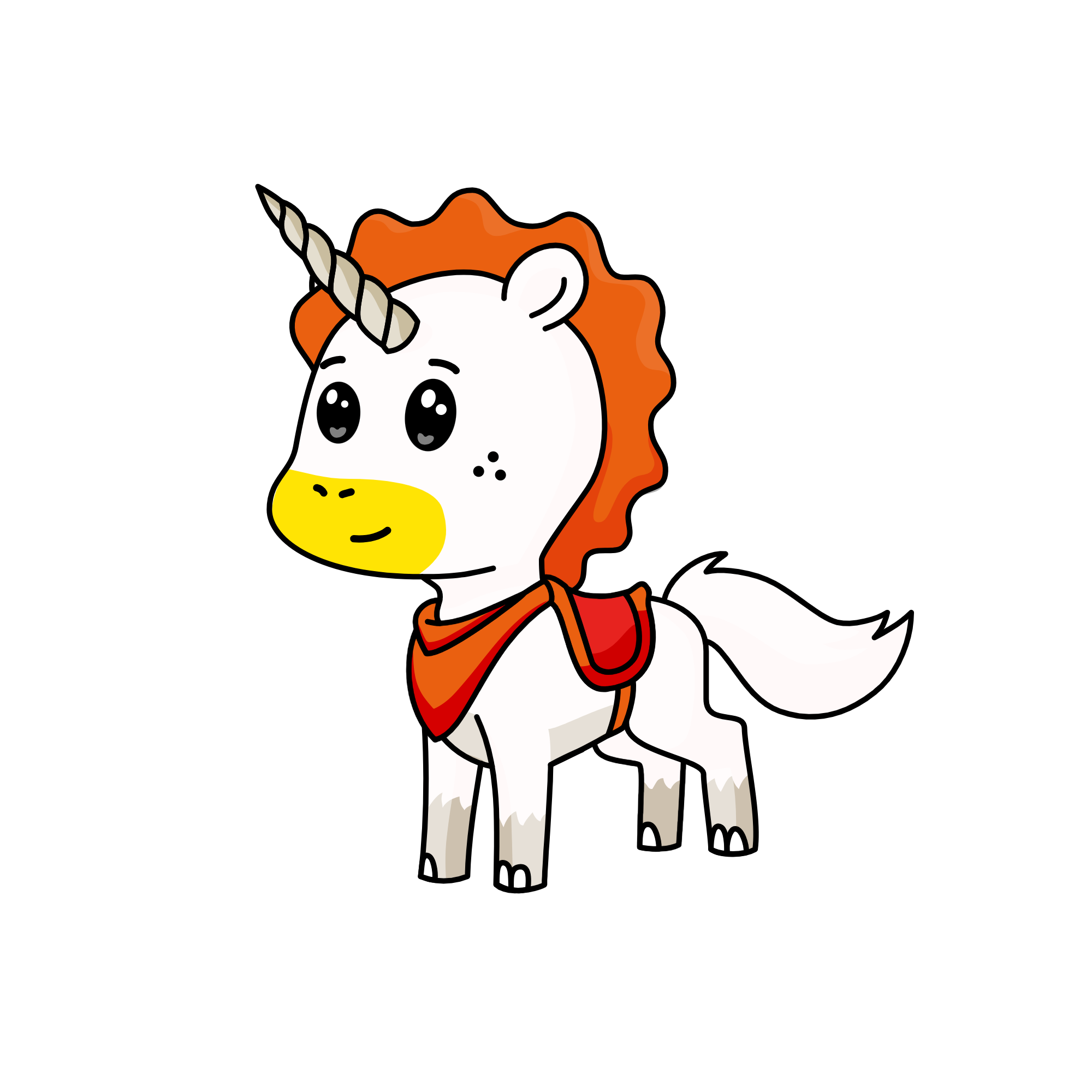 chicken jocky, the unicorn