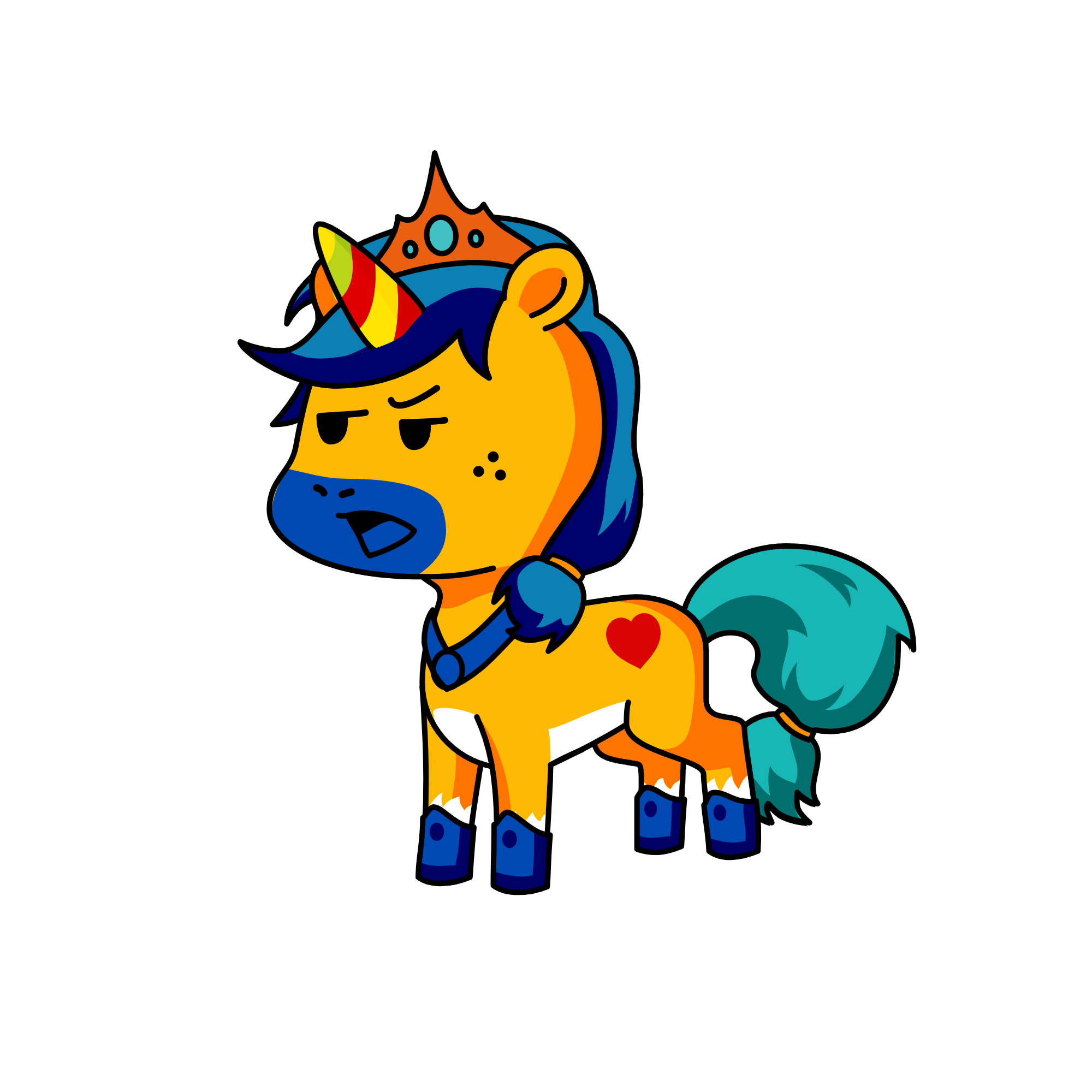 Blaze, the unicorn