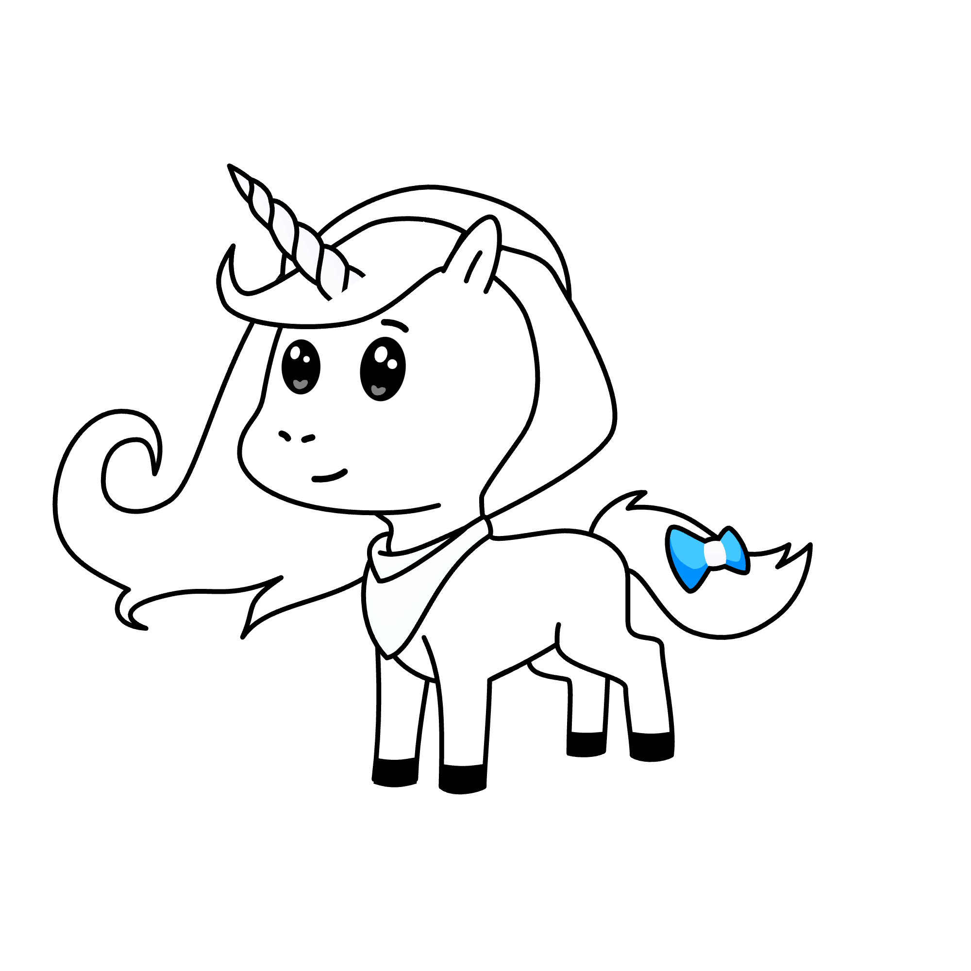 snow, the unicorn