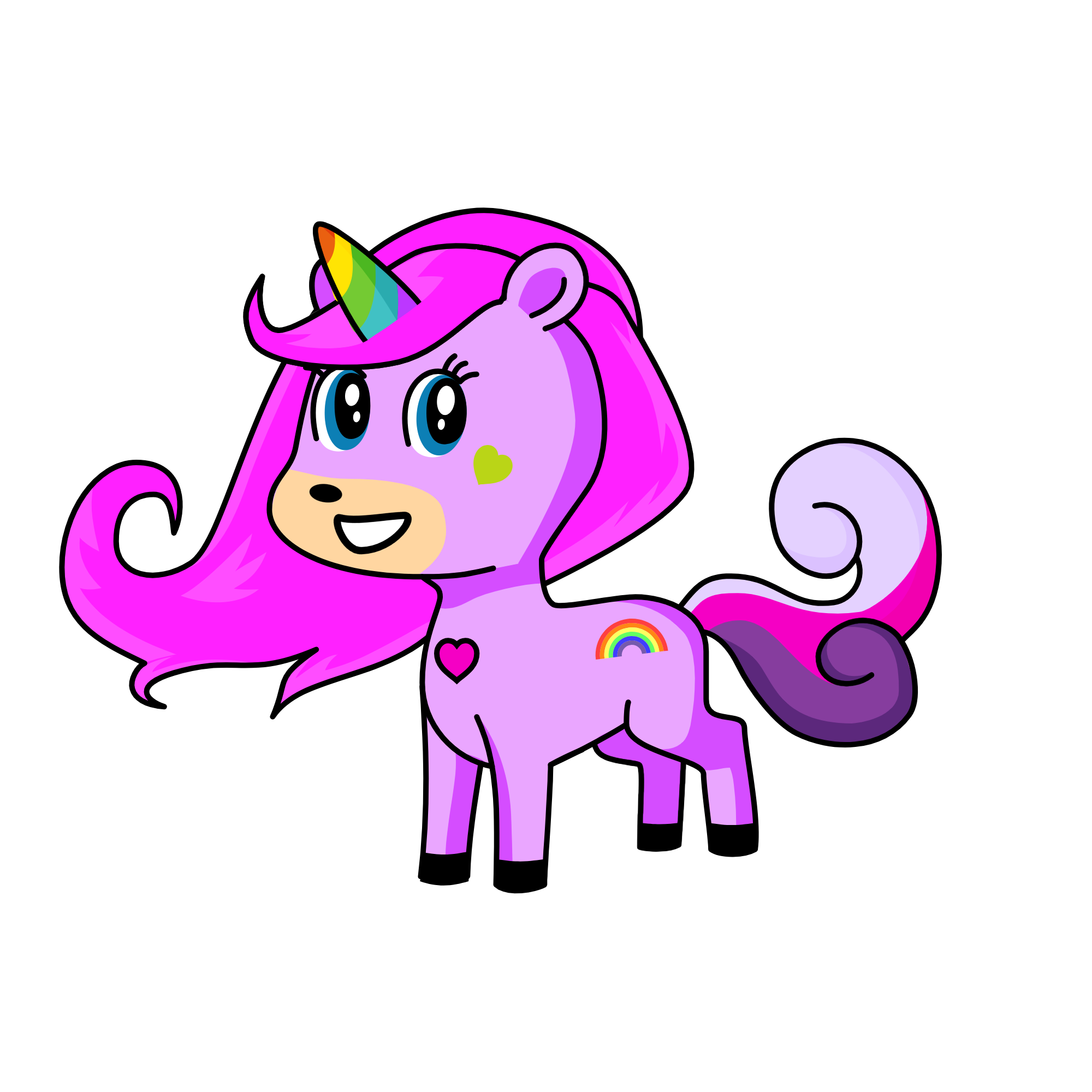 Paige, the unicorn