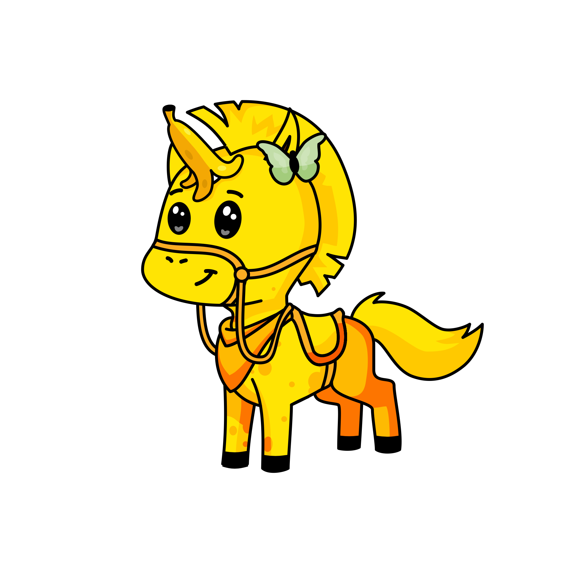 Banana, the unicorn