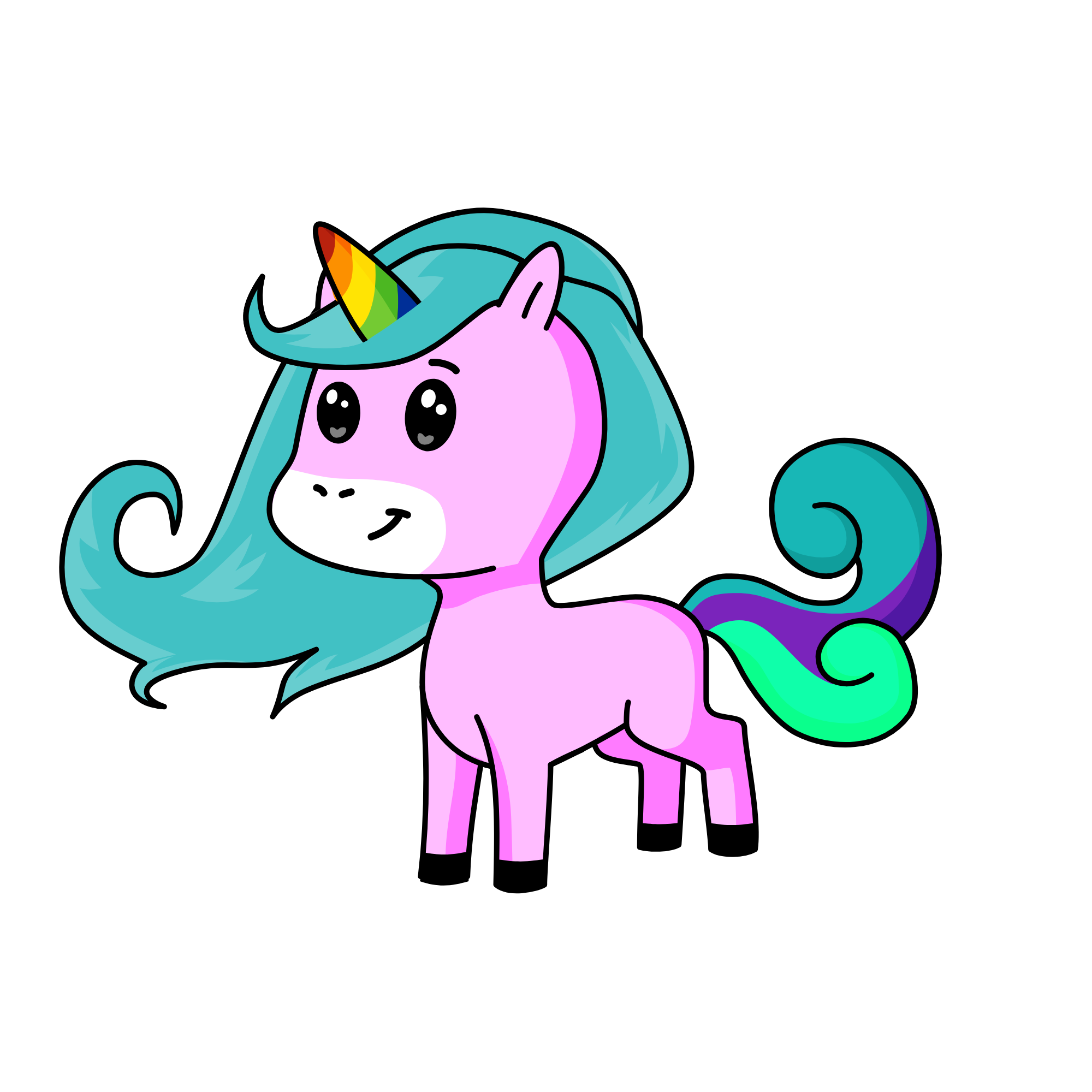 P, the unicorn