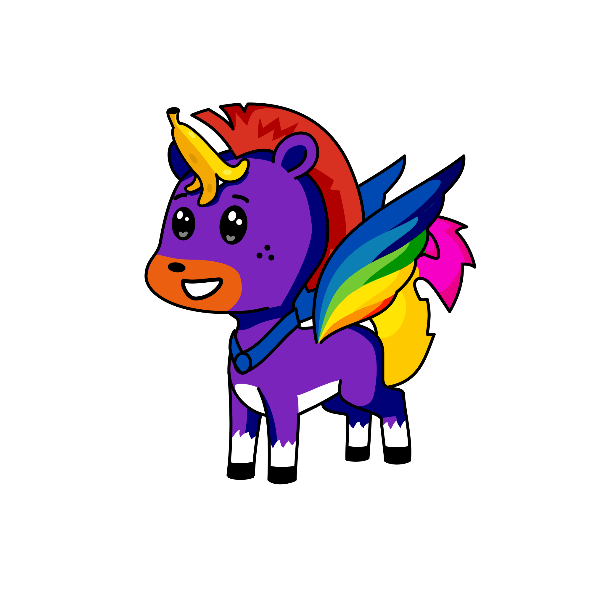Yhyyvvhyb, the unicorn