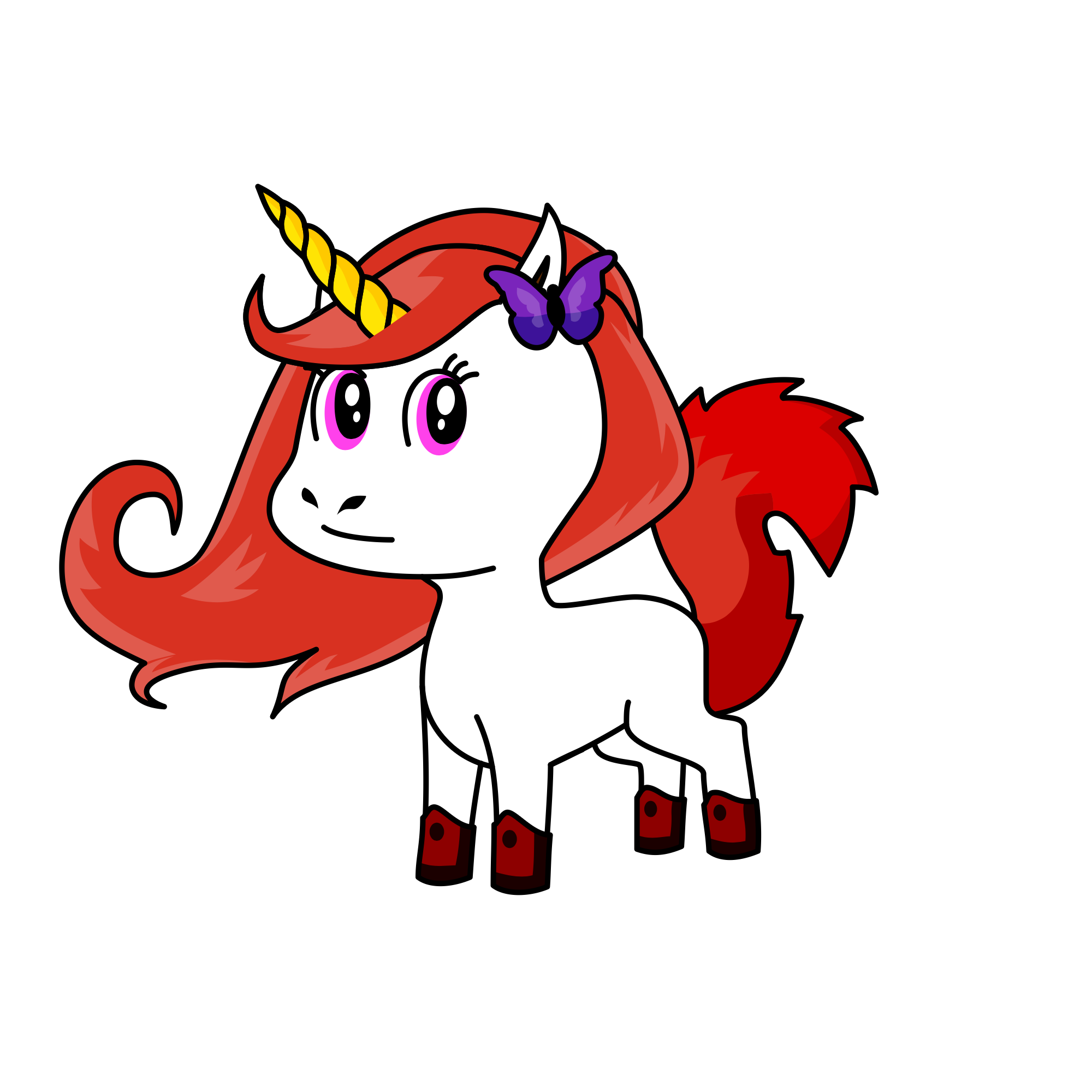 viola, the unicorn