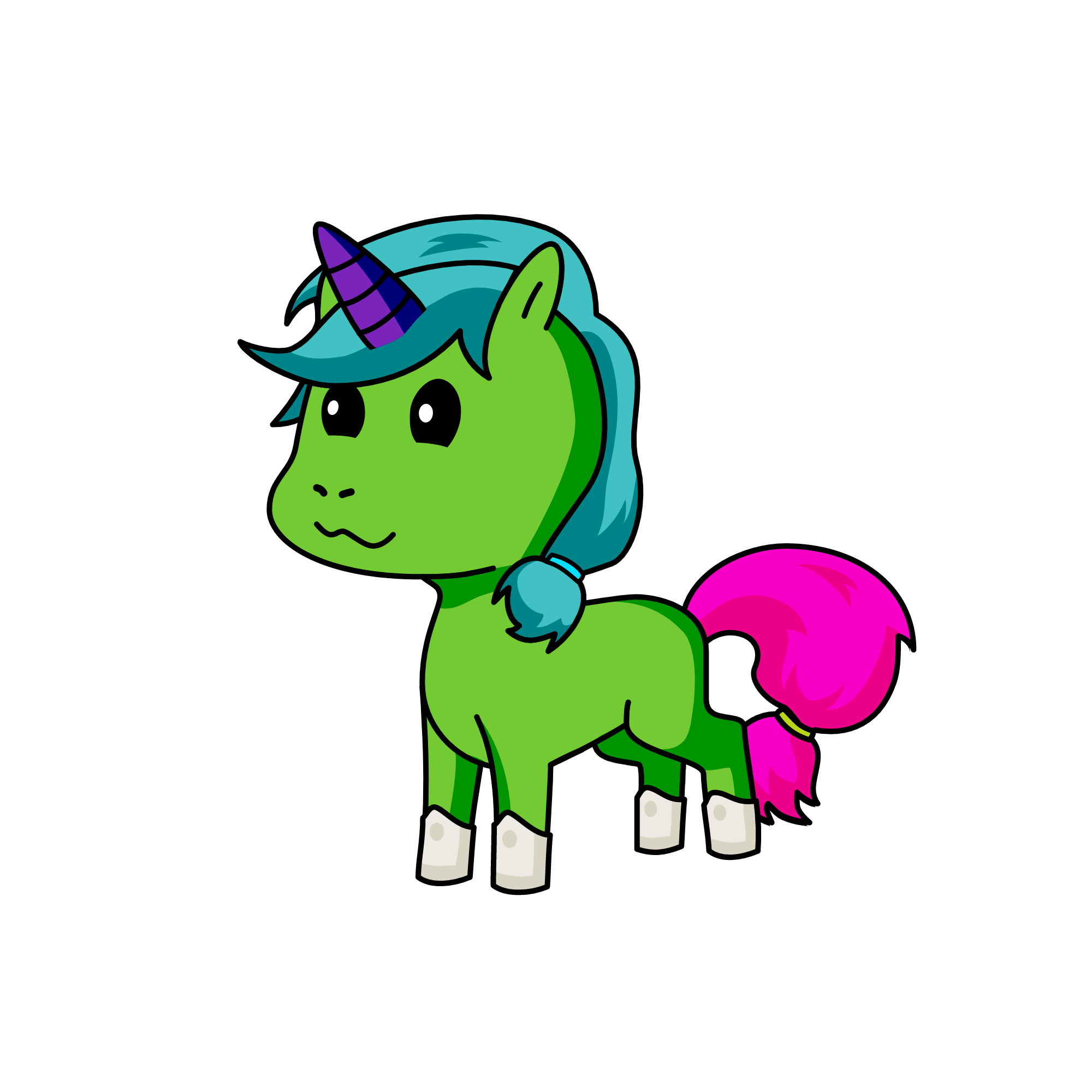 e, the unicorn