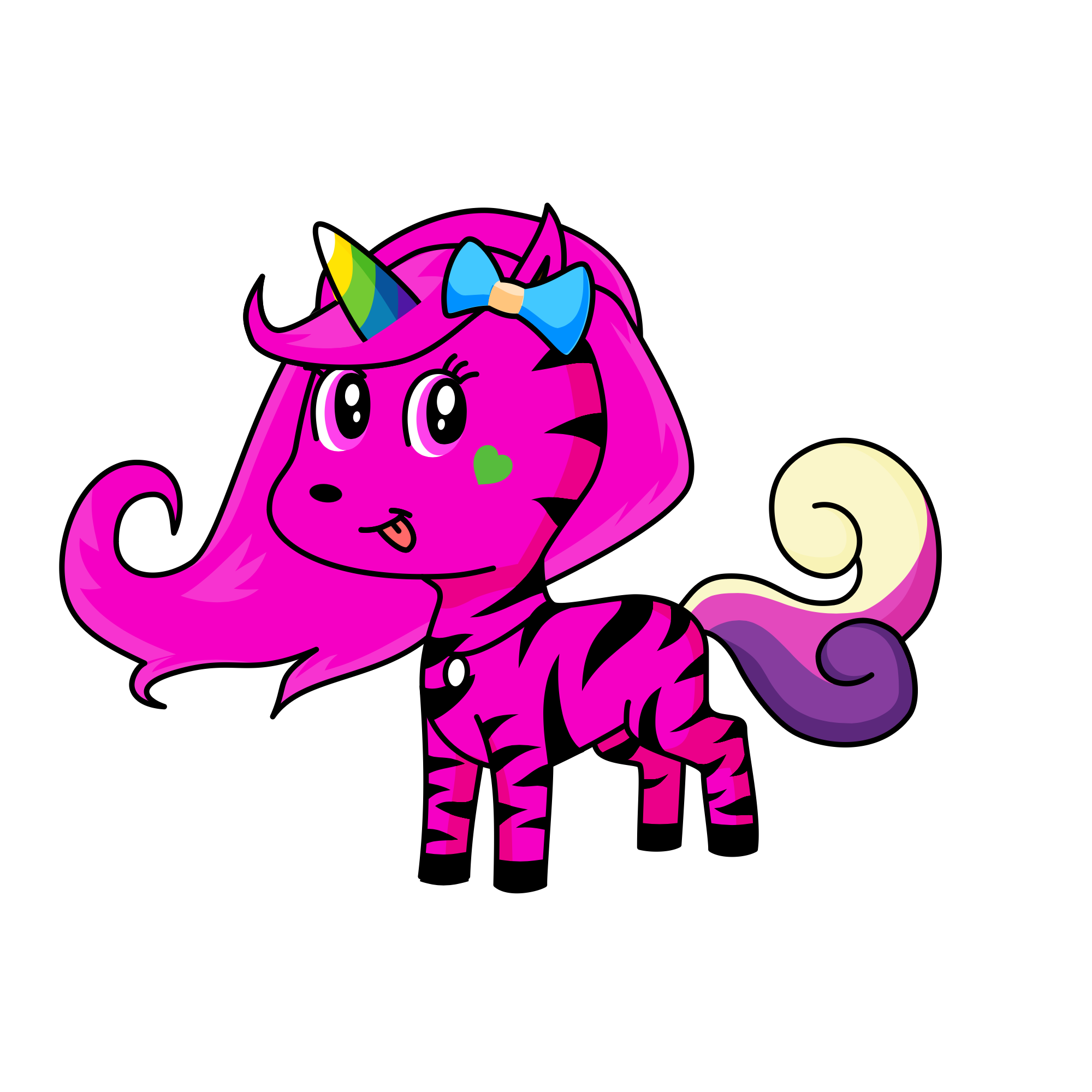 Sophia, the unicorn