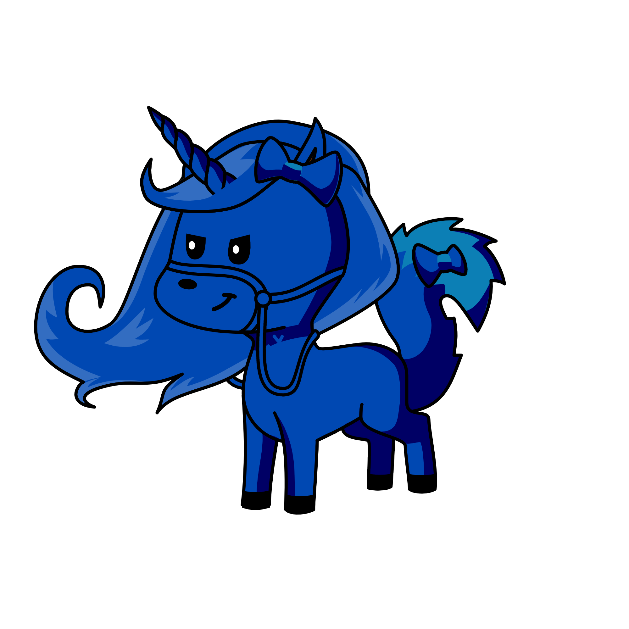 bule, the unicorn