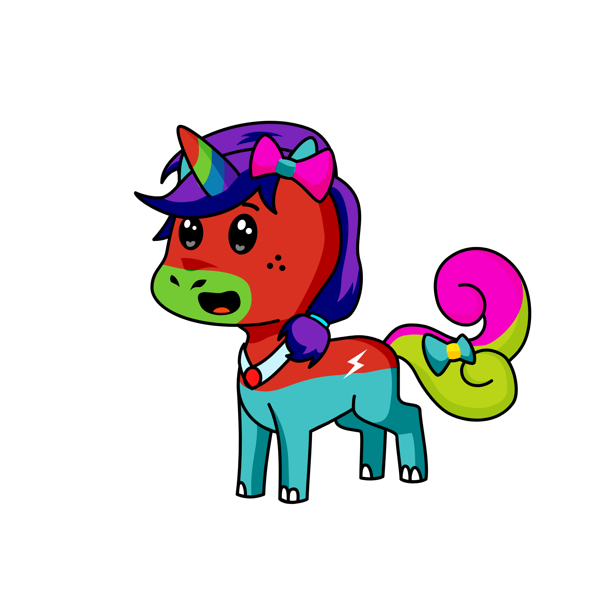Zap, the unicorn