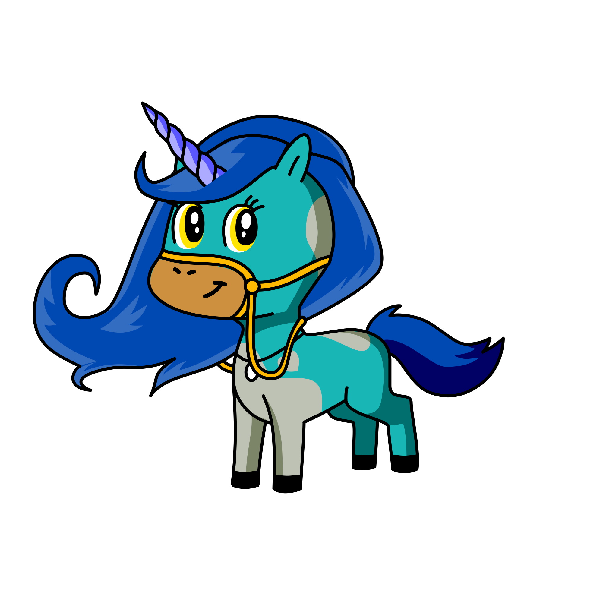 Neblina, the unicorn