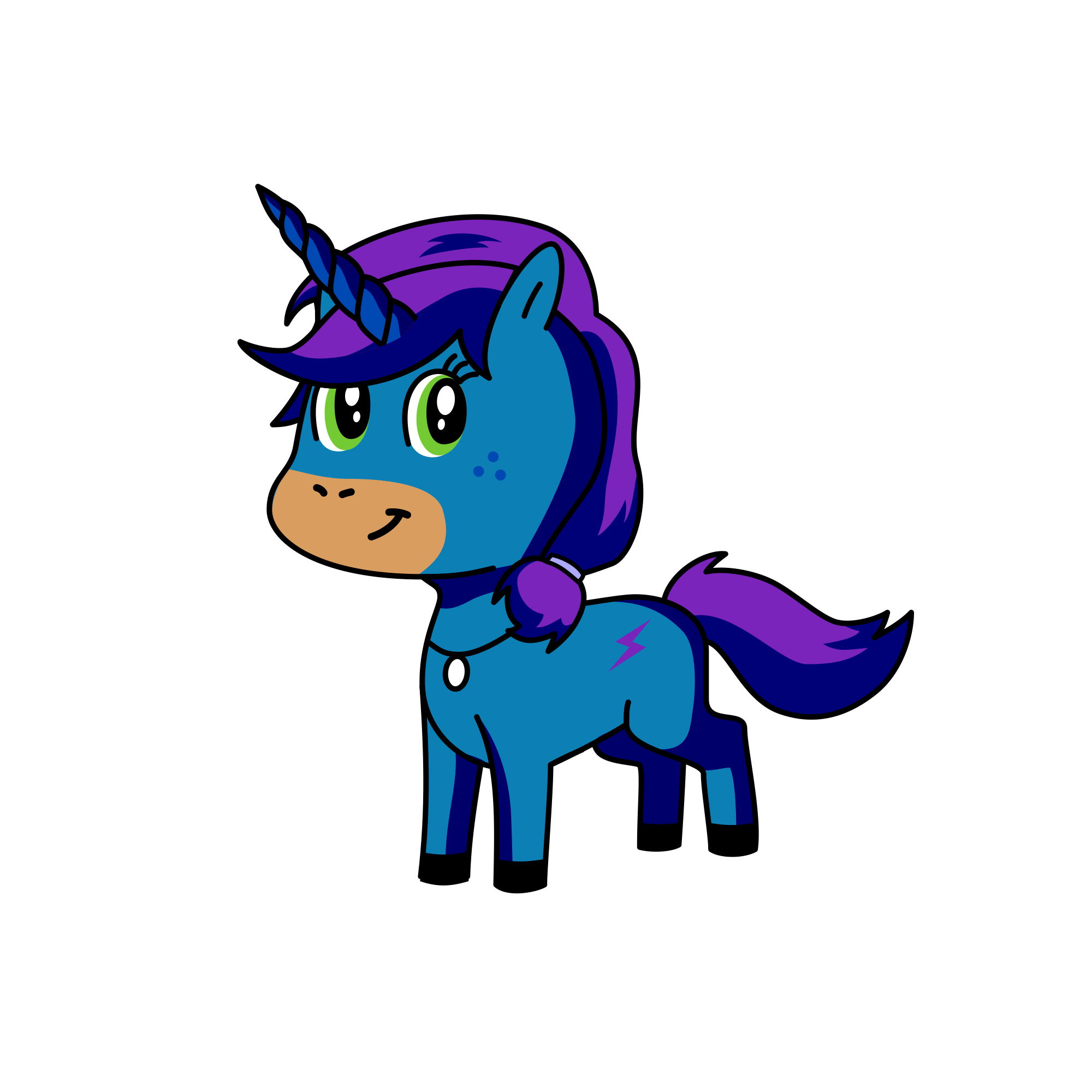 Saturno, the unicorn