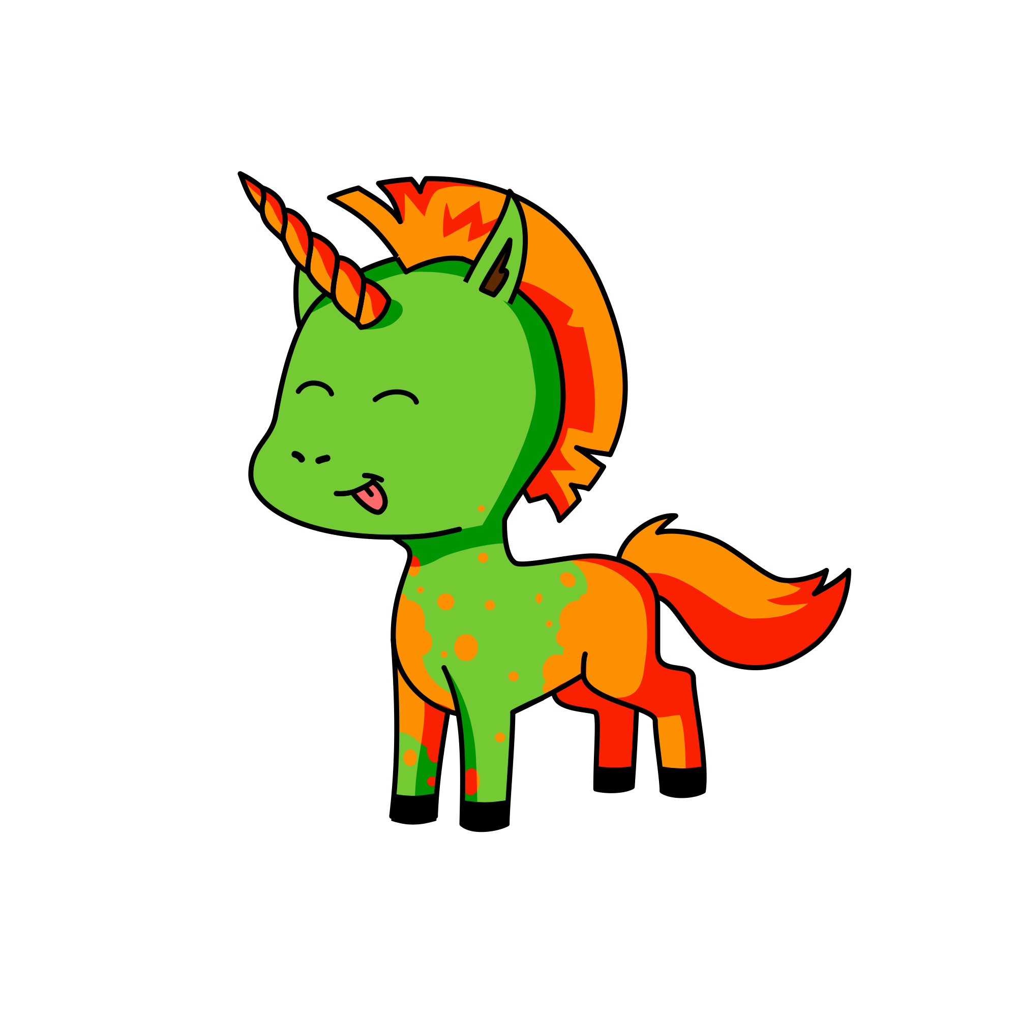 Poppy, the unicorn