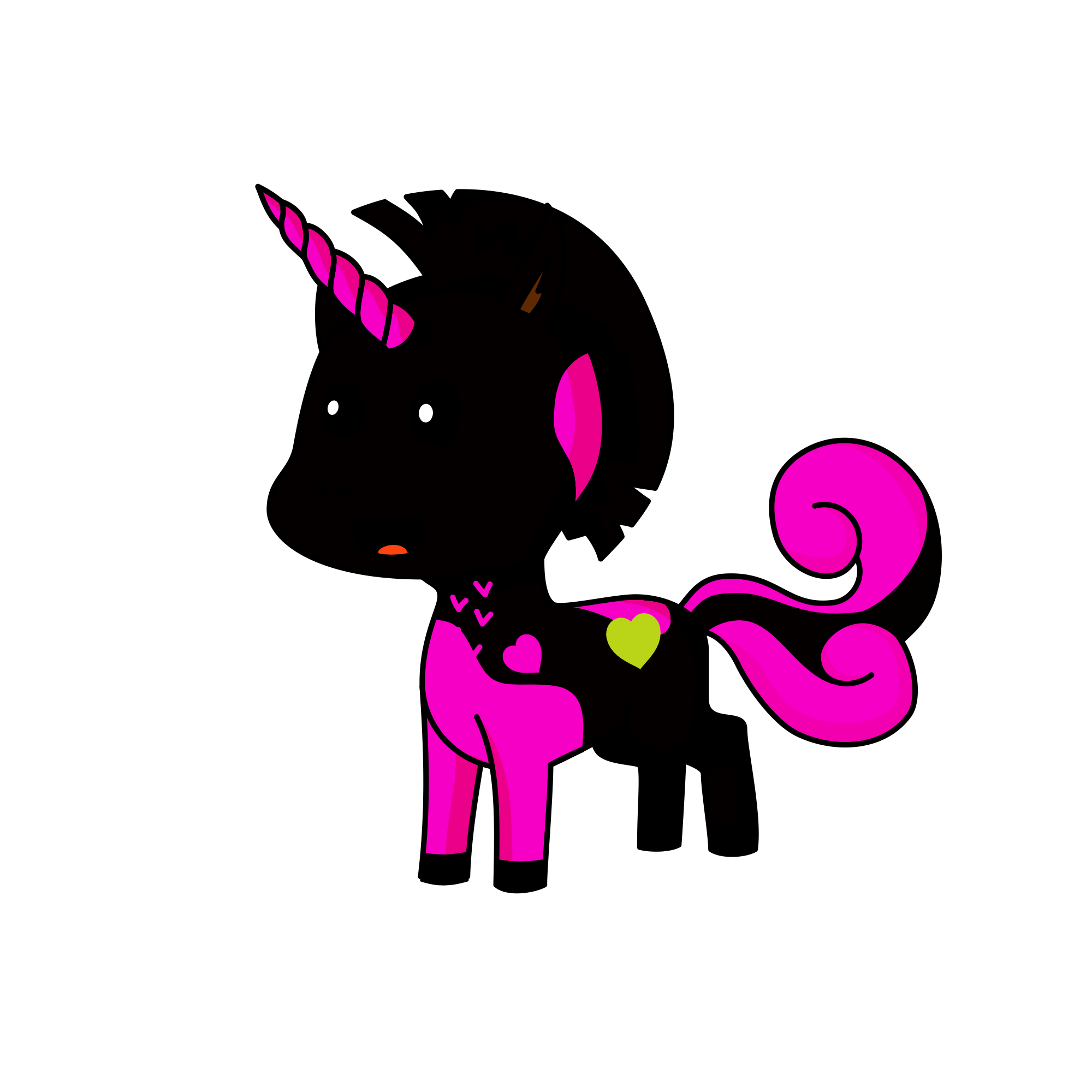 Sunmay, the unicorn