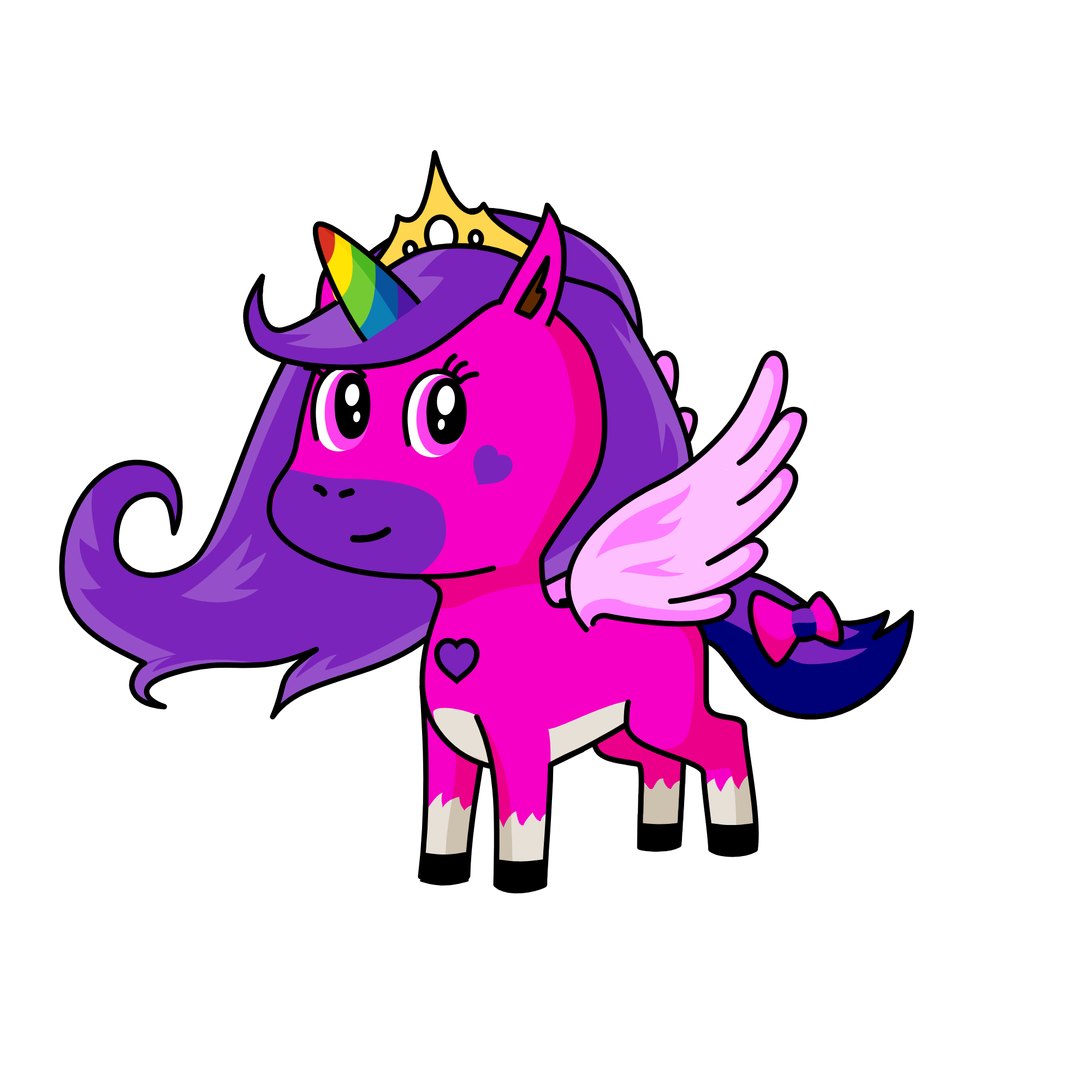 Hi, the unicorn