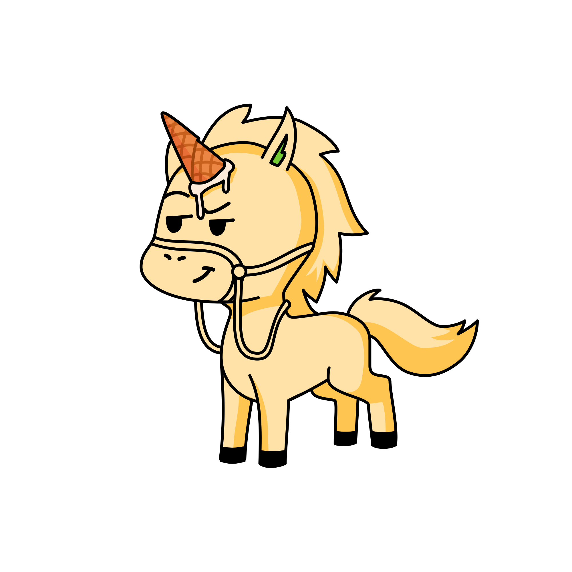 Later, the unicorn