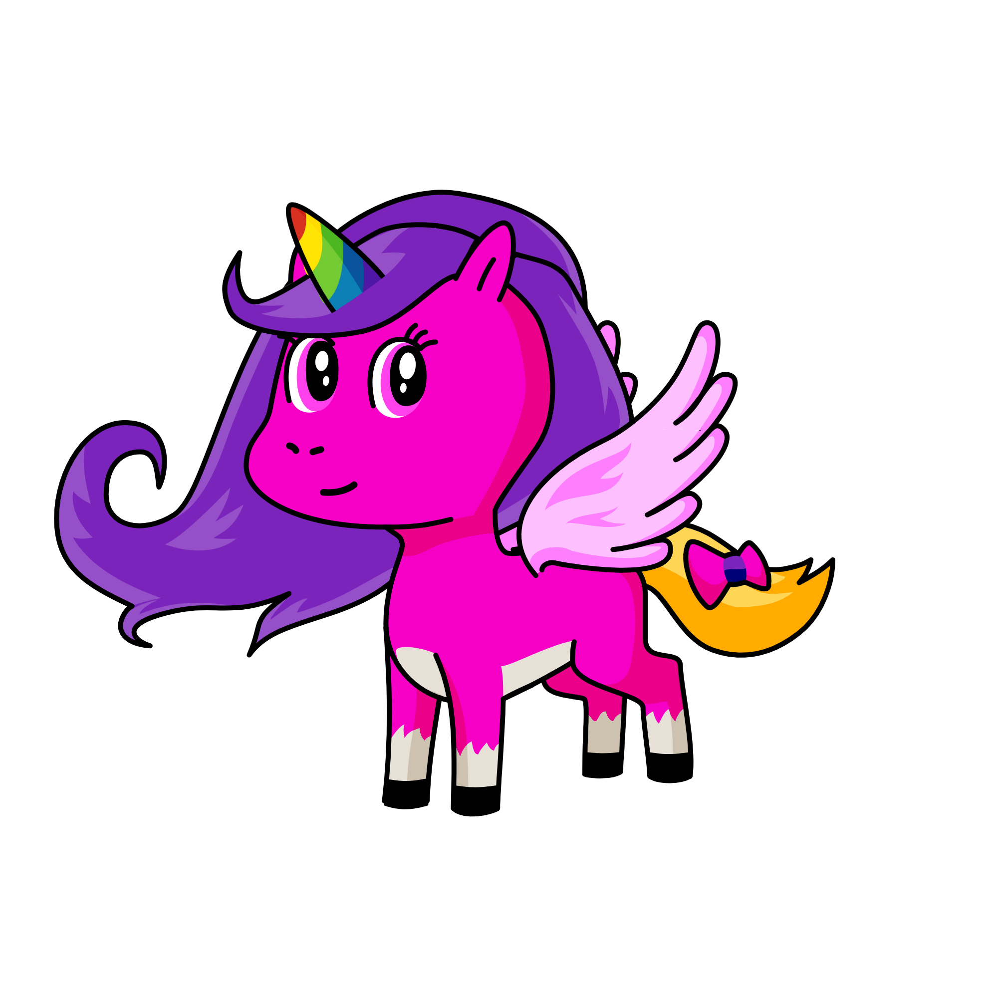 Hello, the unicorn