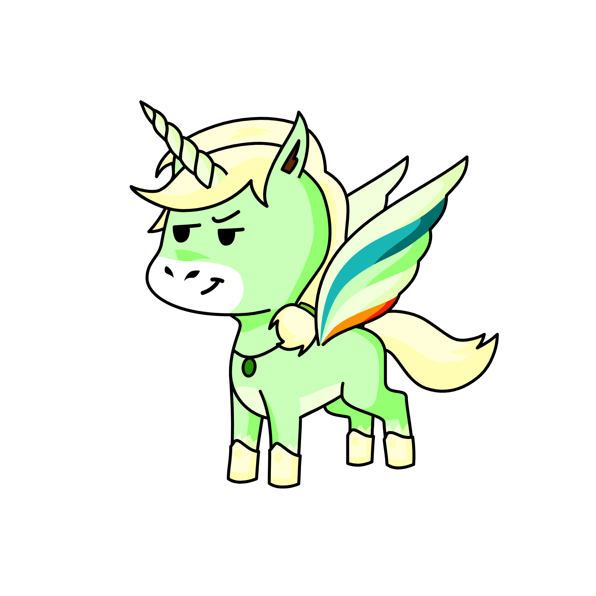 Grassland's Demise, the unicorn