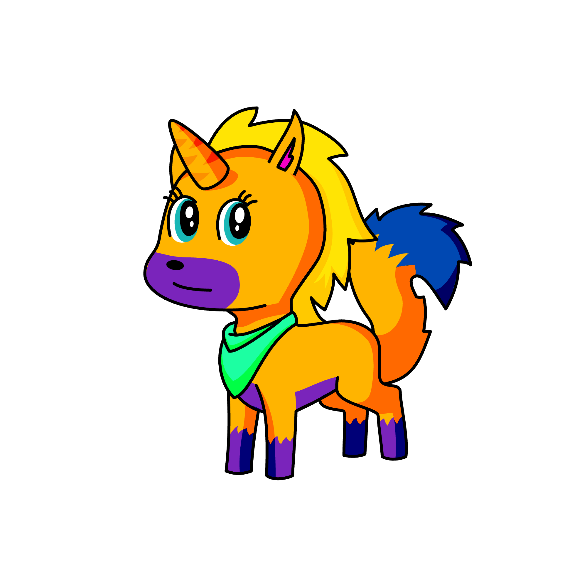 Trota, the unicorn