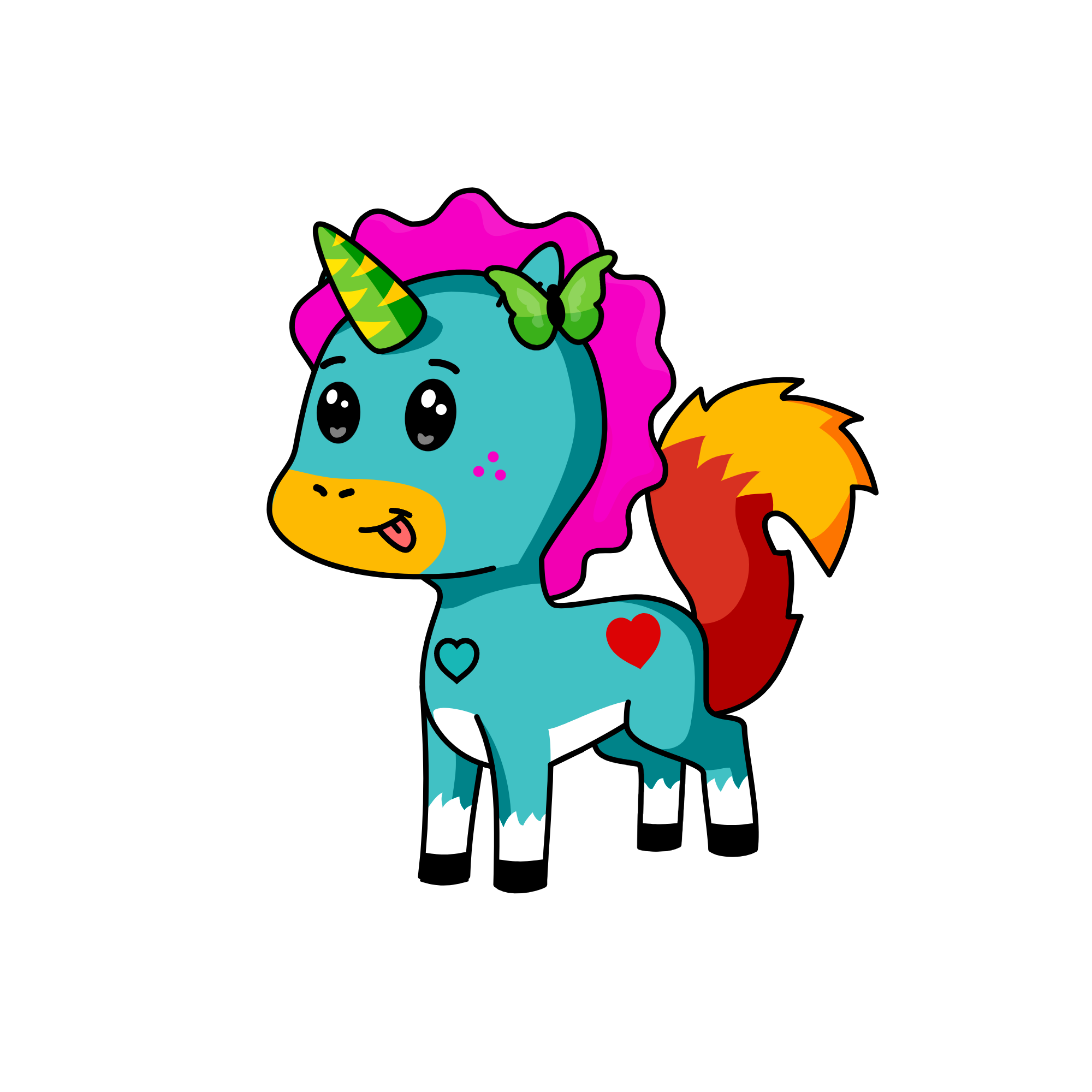 Weirdo, the unicorn