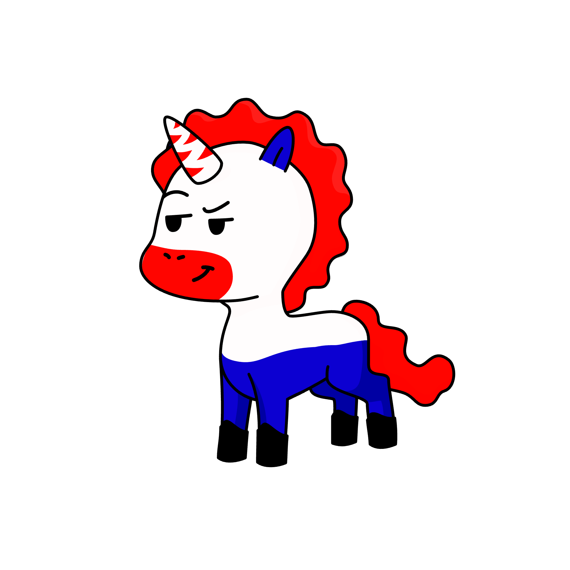 Peppermint Butler, the unicorn