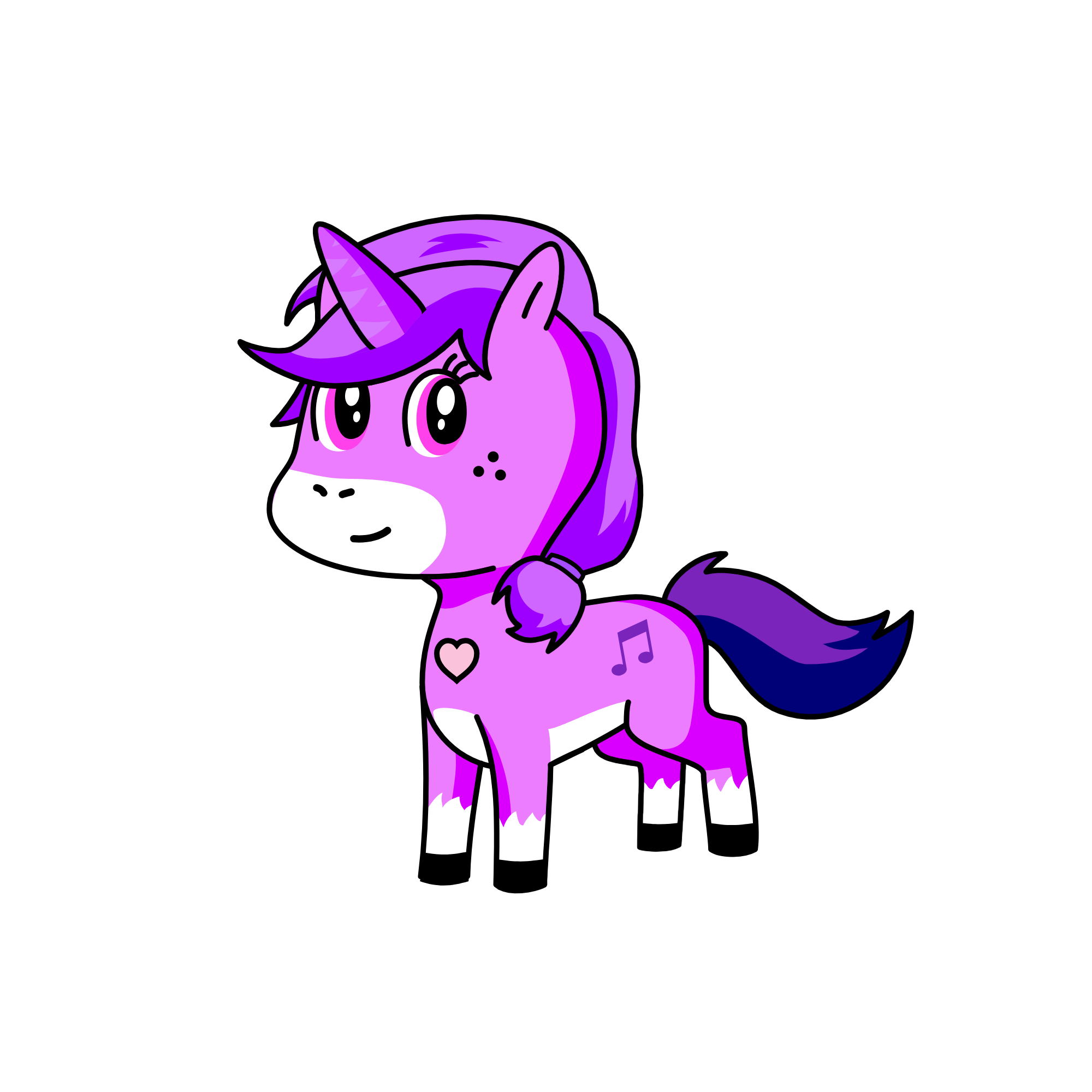 pipp petals, the unicorn