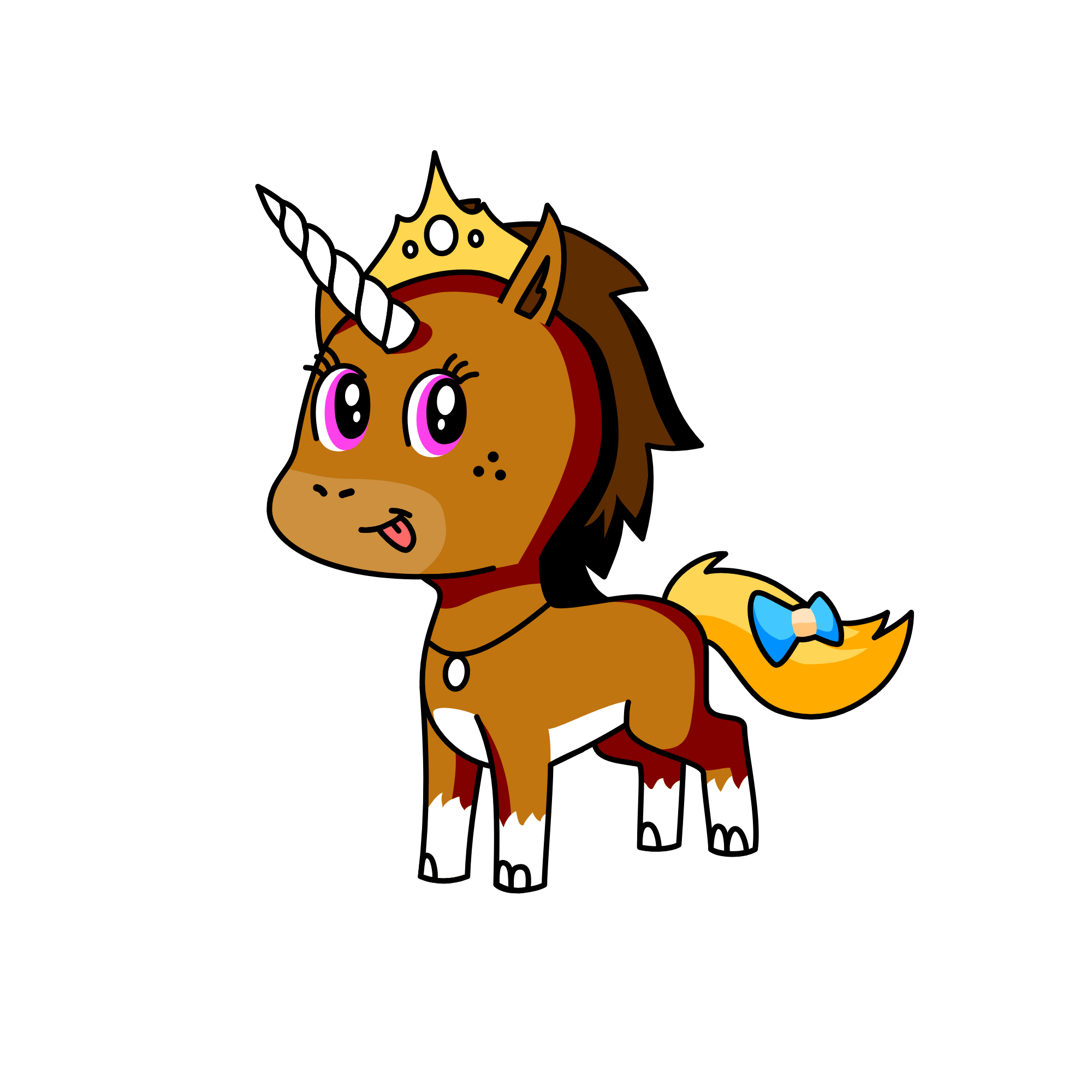 cool beans, the unicorn