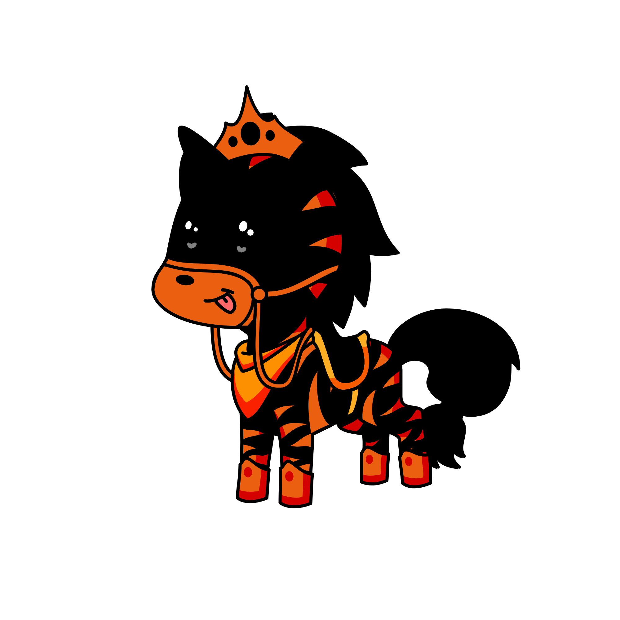 darky , the unicorn