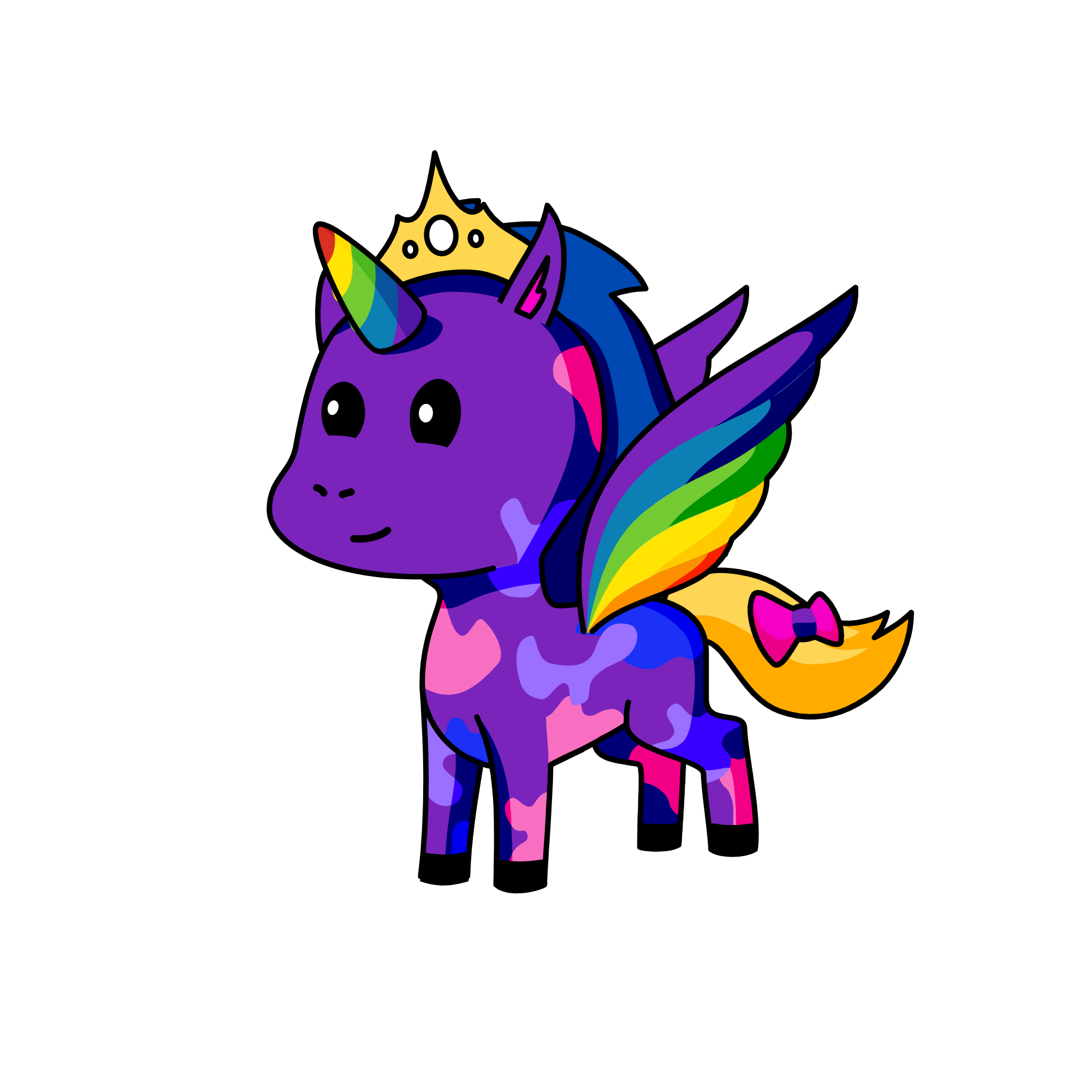 I love you, the unicorn