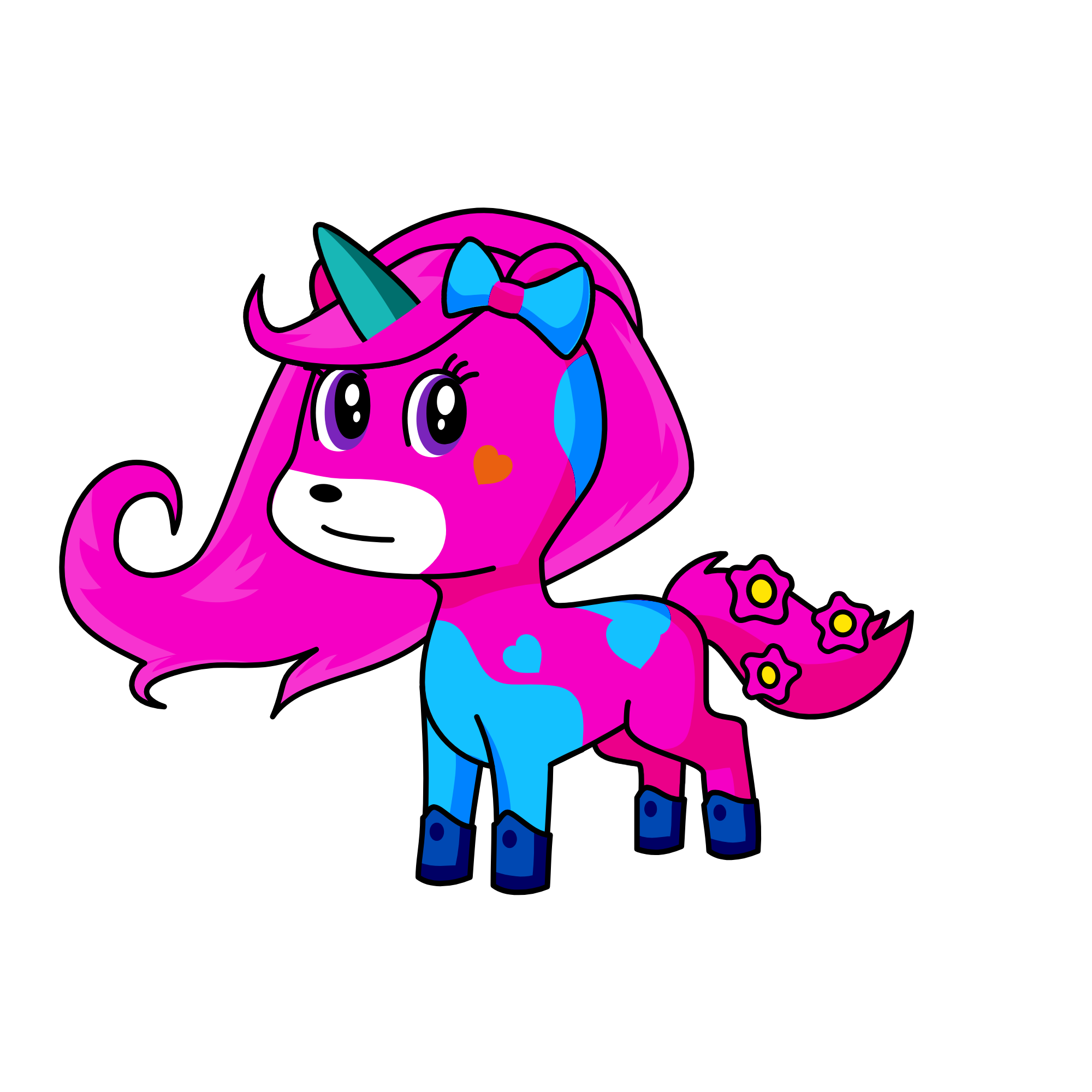 popliy, the unicorn