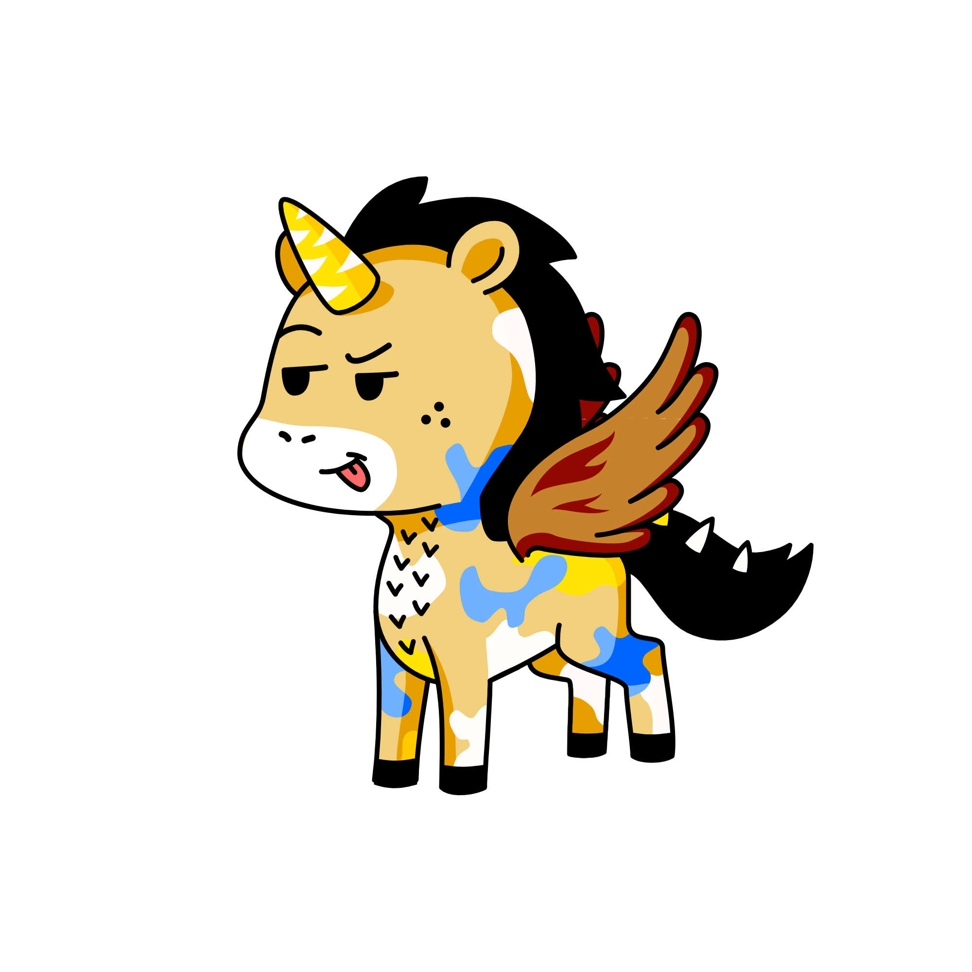 Elliecorn, the unicorn