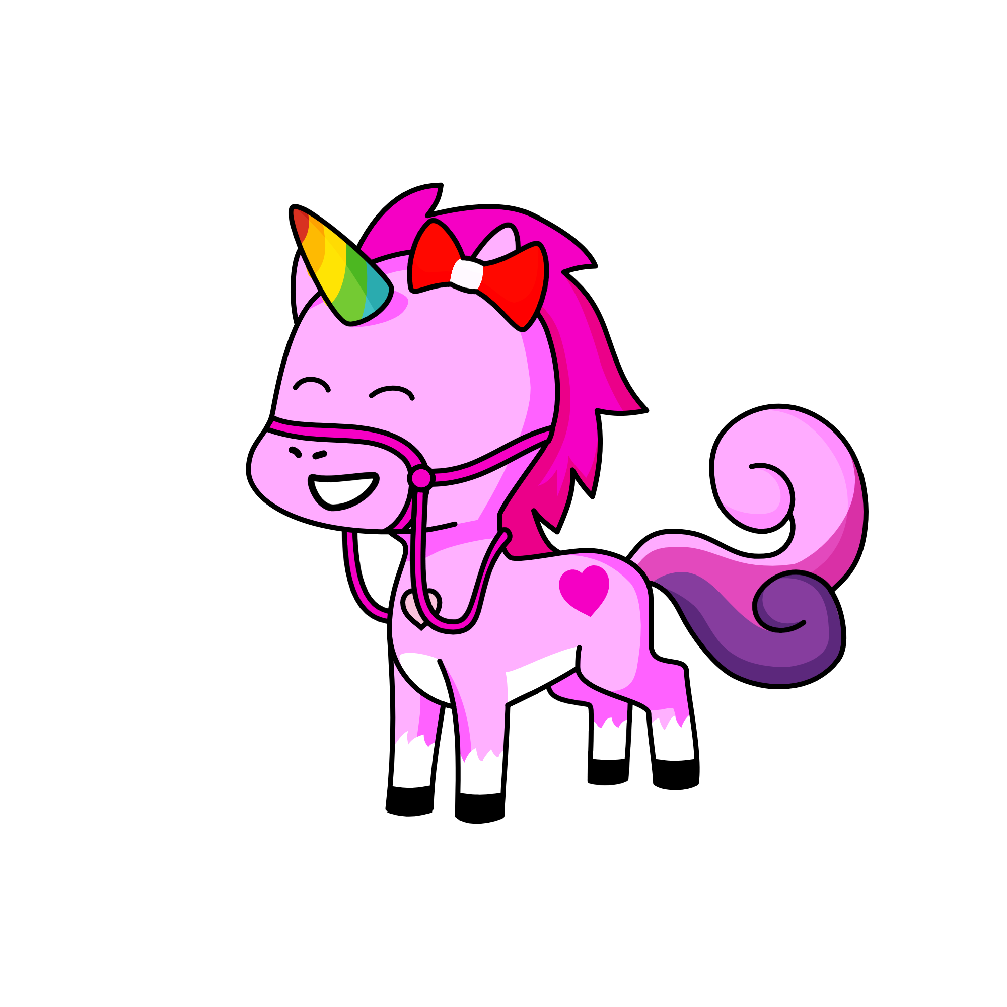 PINKLY, the unicorn