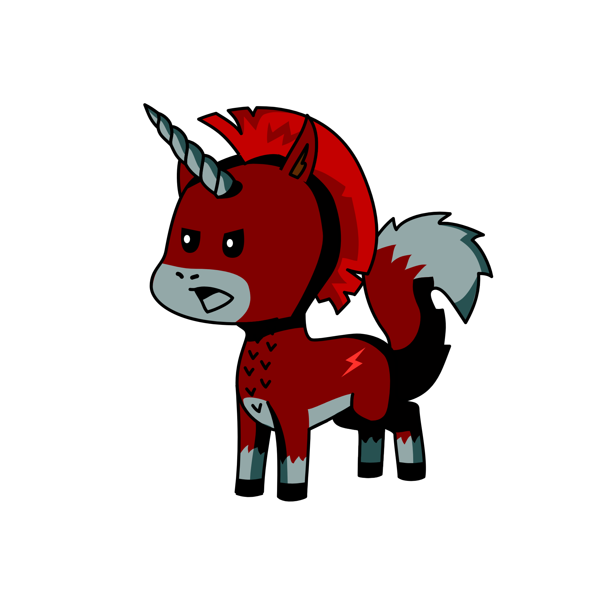 Wildfire's Despair, the unicorn