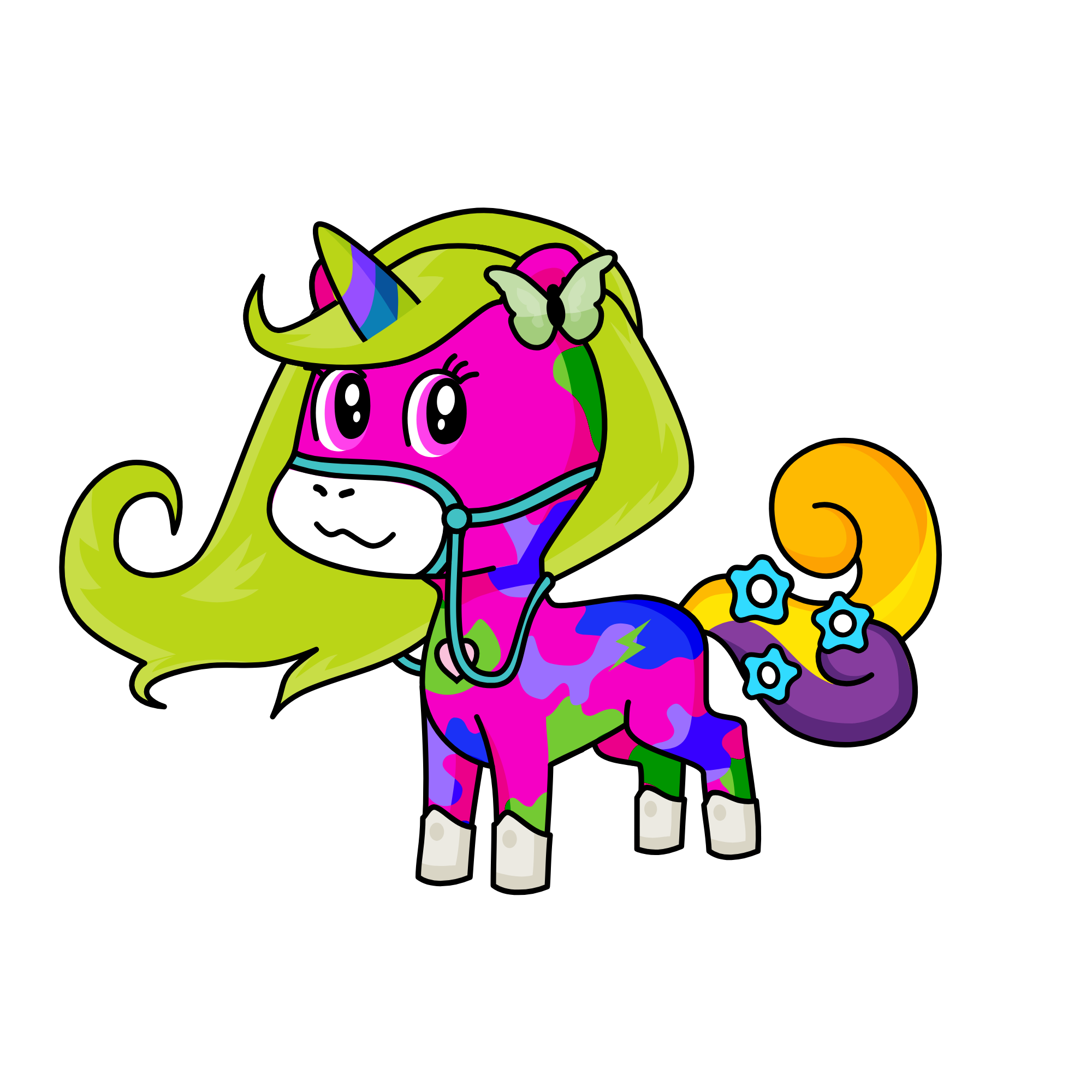 Butterfly, the unicorn
