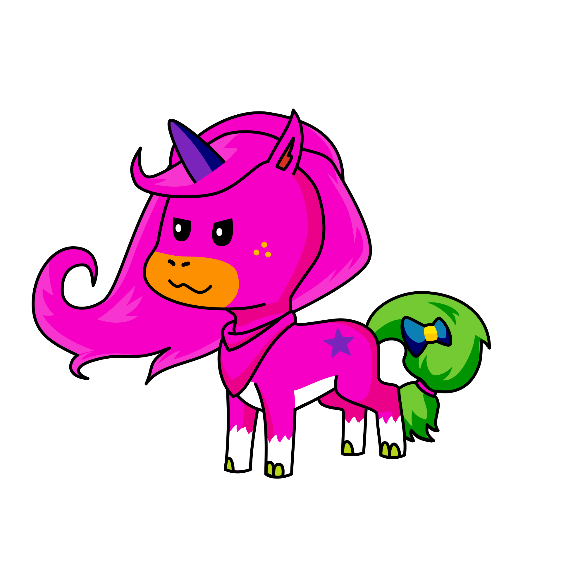 Clara, the unicorn