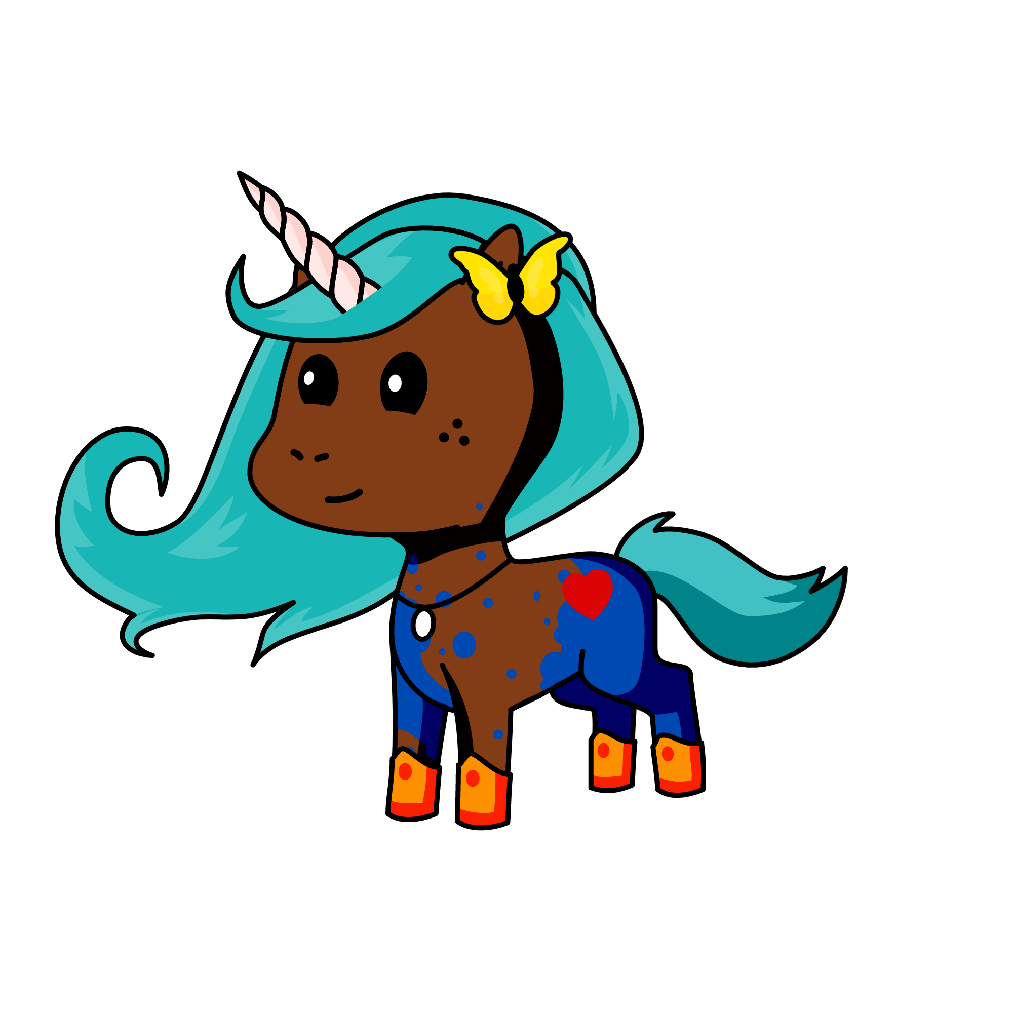Freja, the unicorn