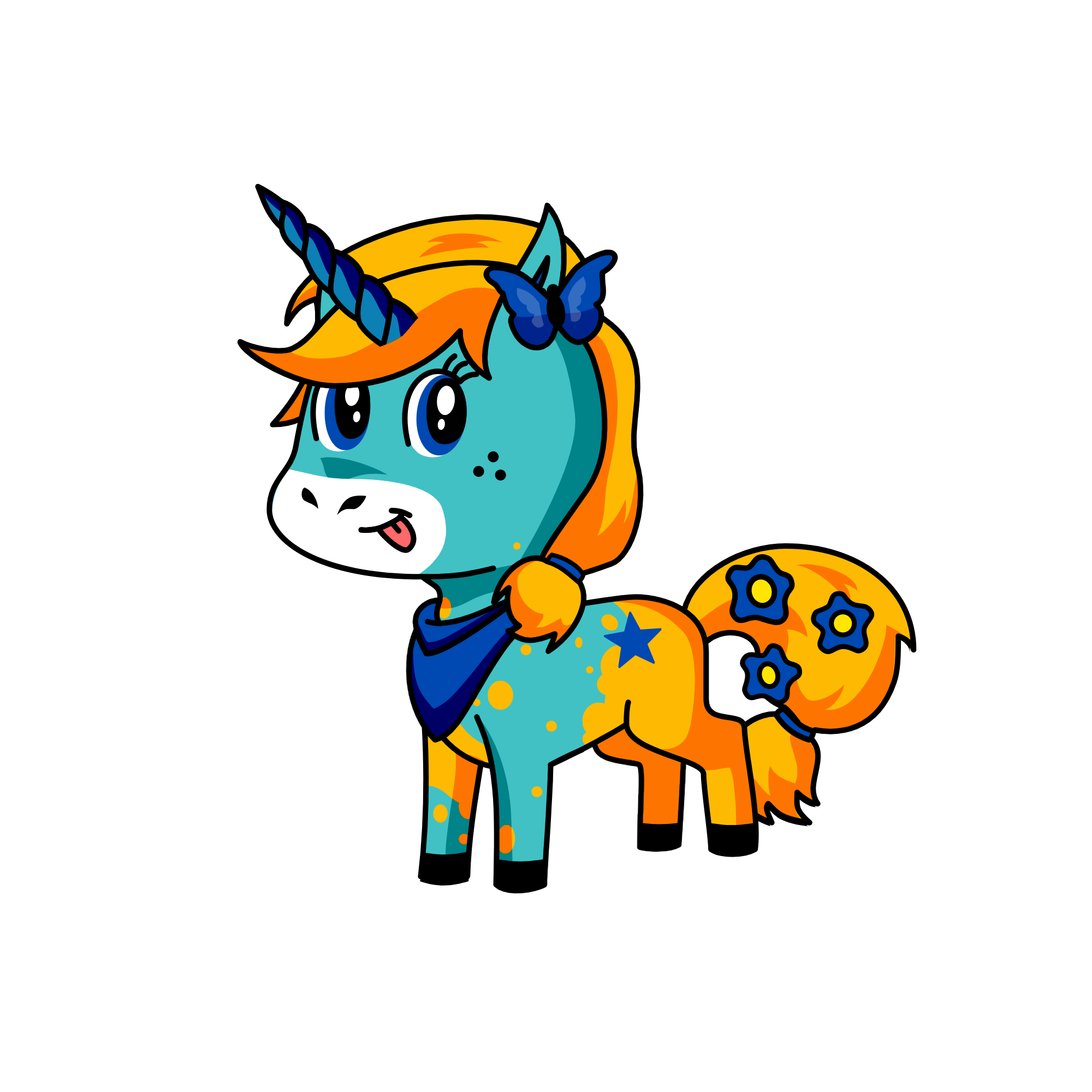 Pally, the unicorn