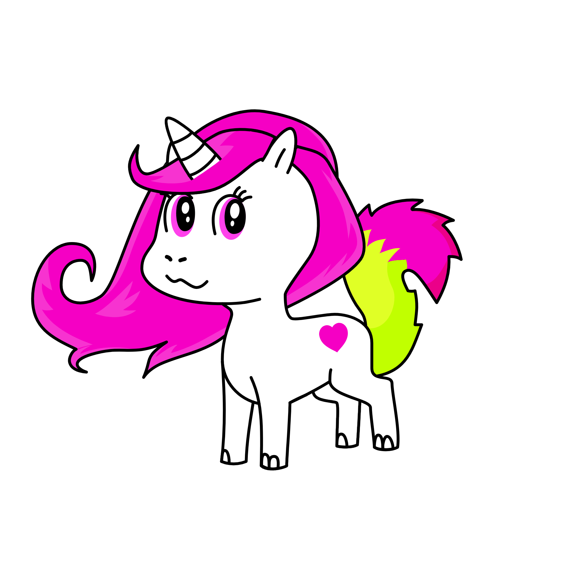 Lovely, the unicorn