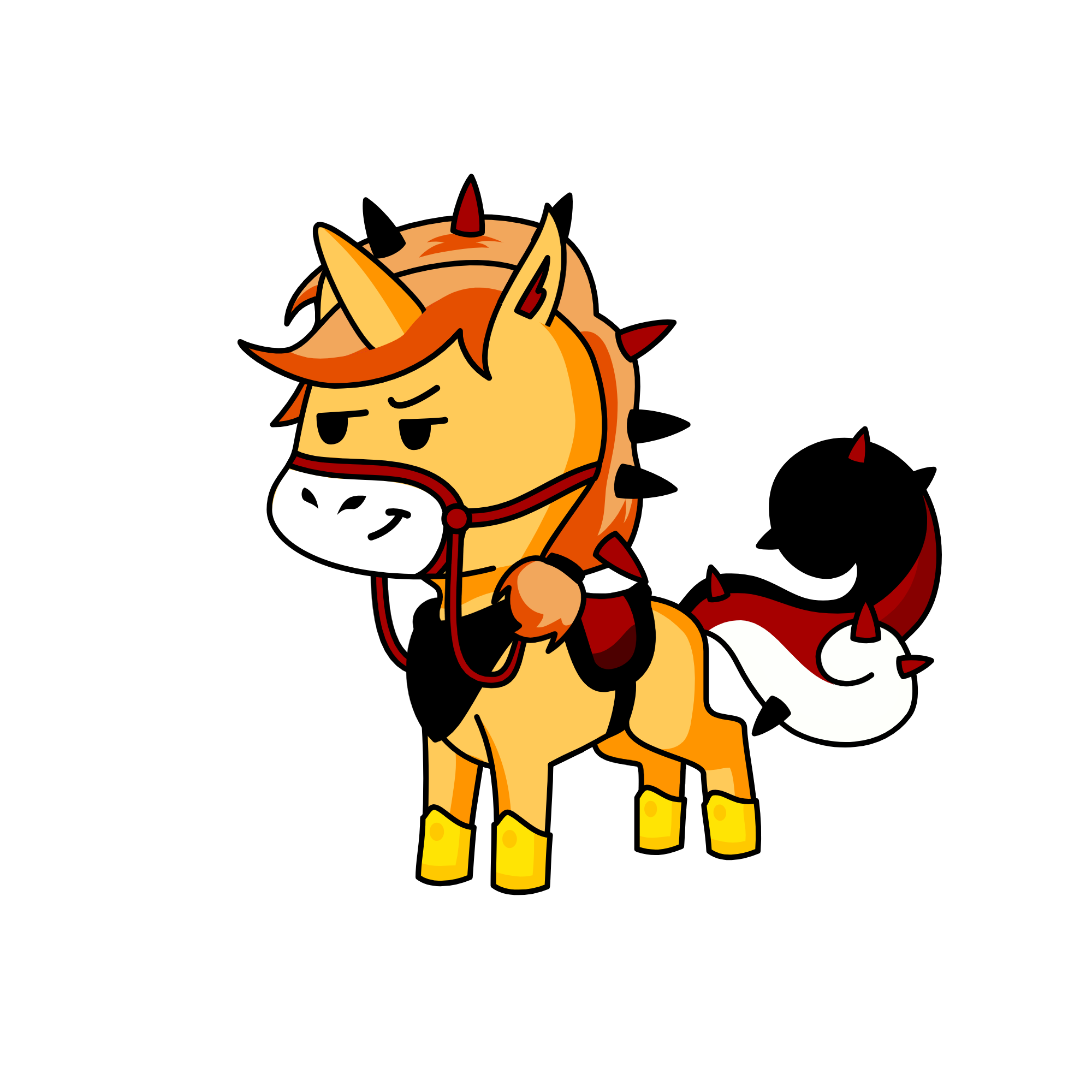 little devil that never cared, the unicorn