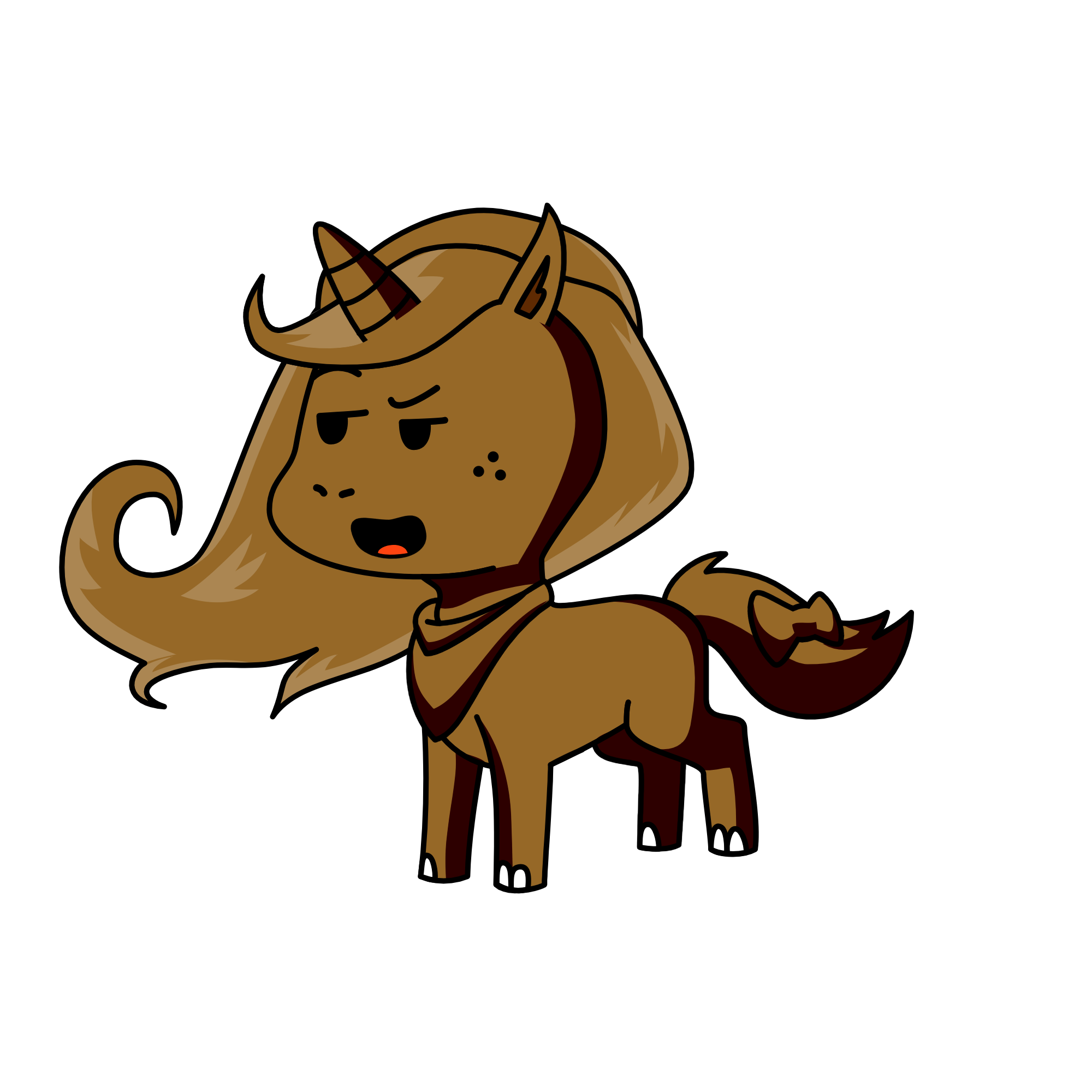 fart butt, the unicorn