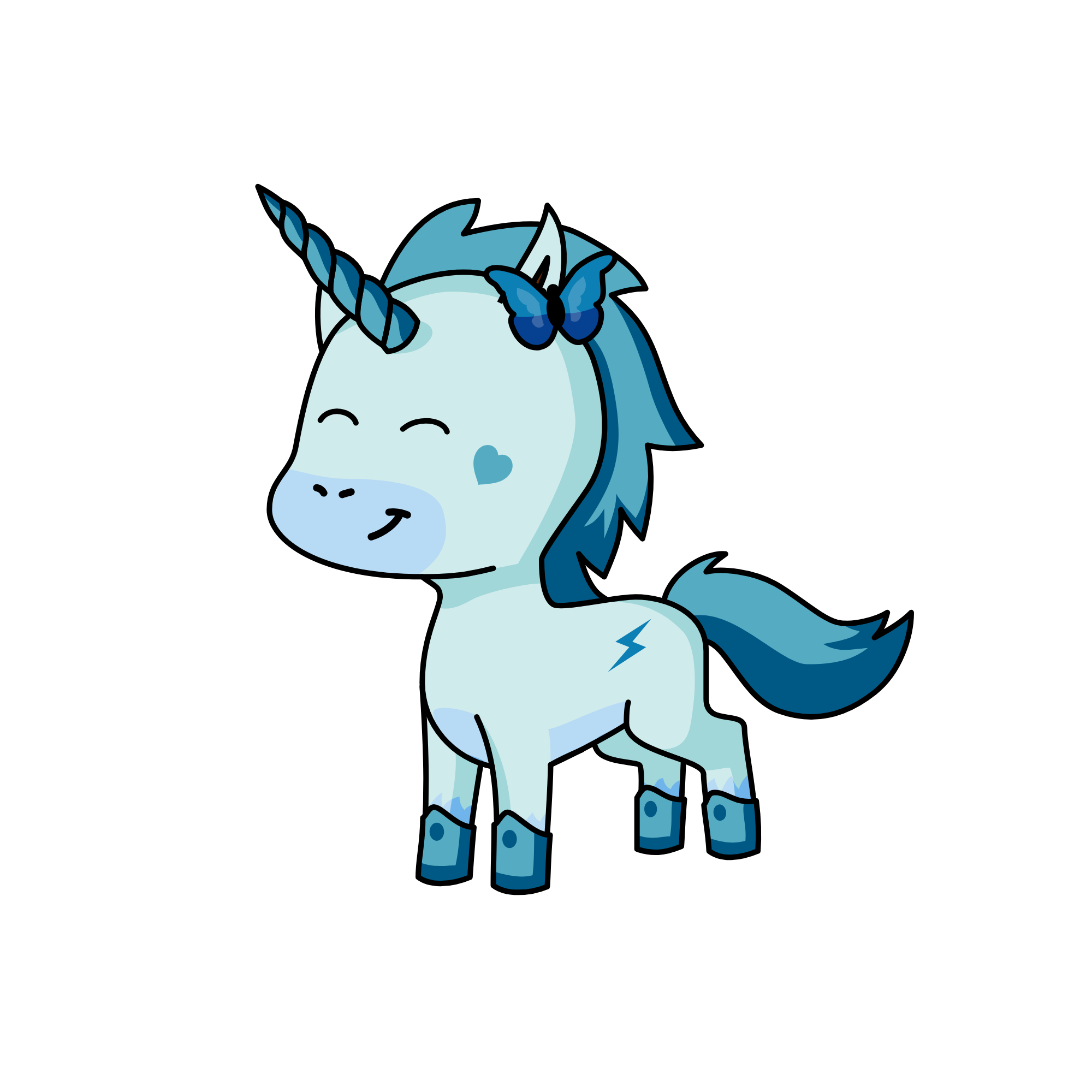 Luna, the unicorn