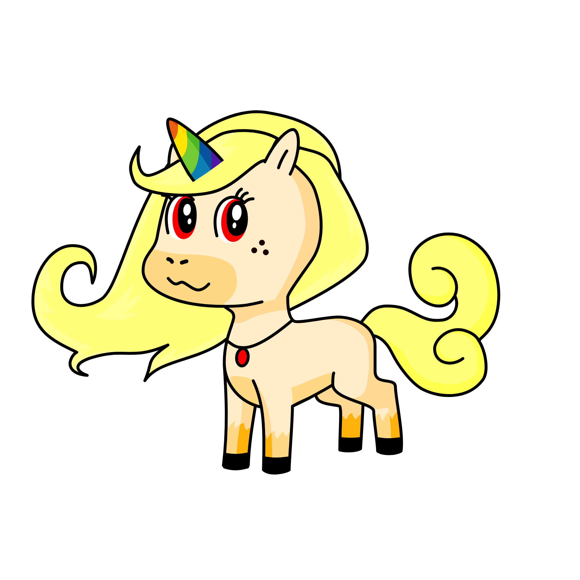 Sunny, the unicorn