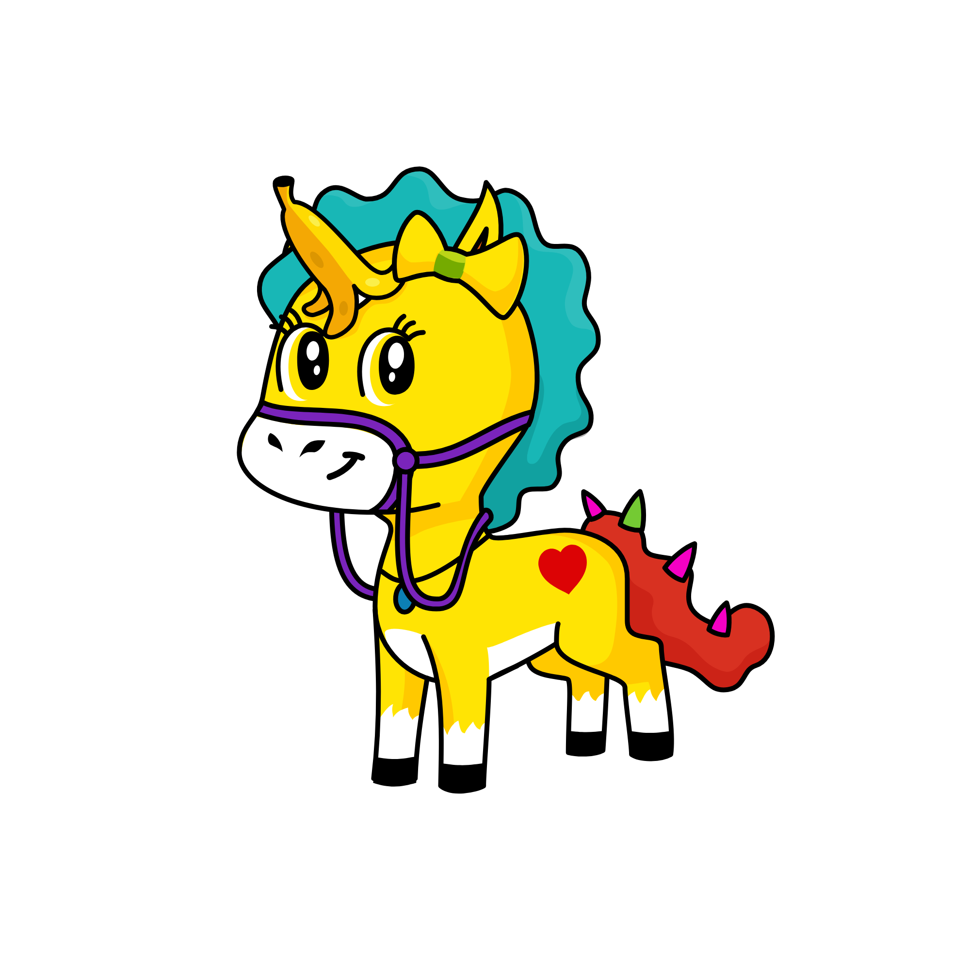 banana, the unicorn