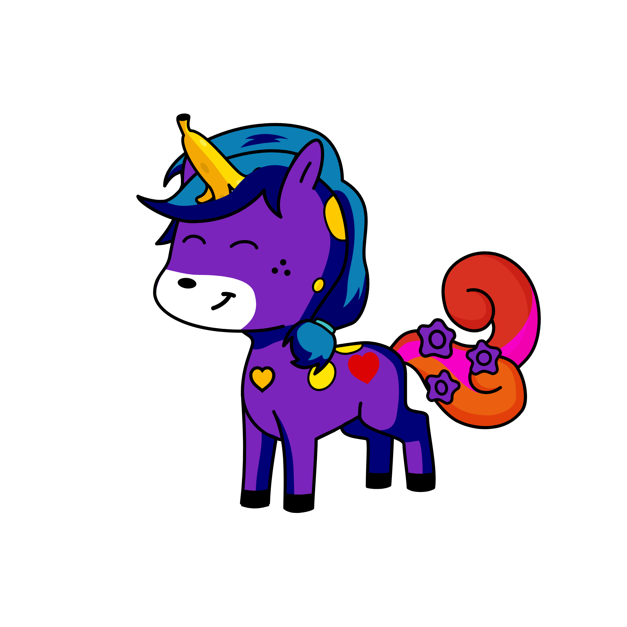 moon, the unicorn