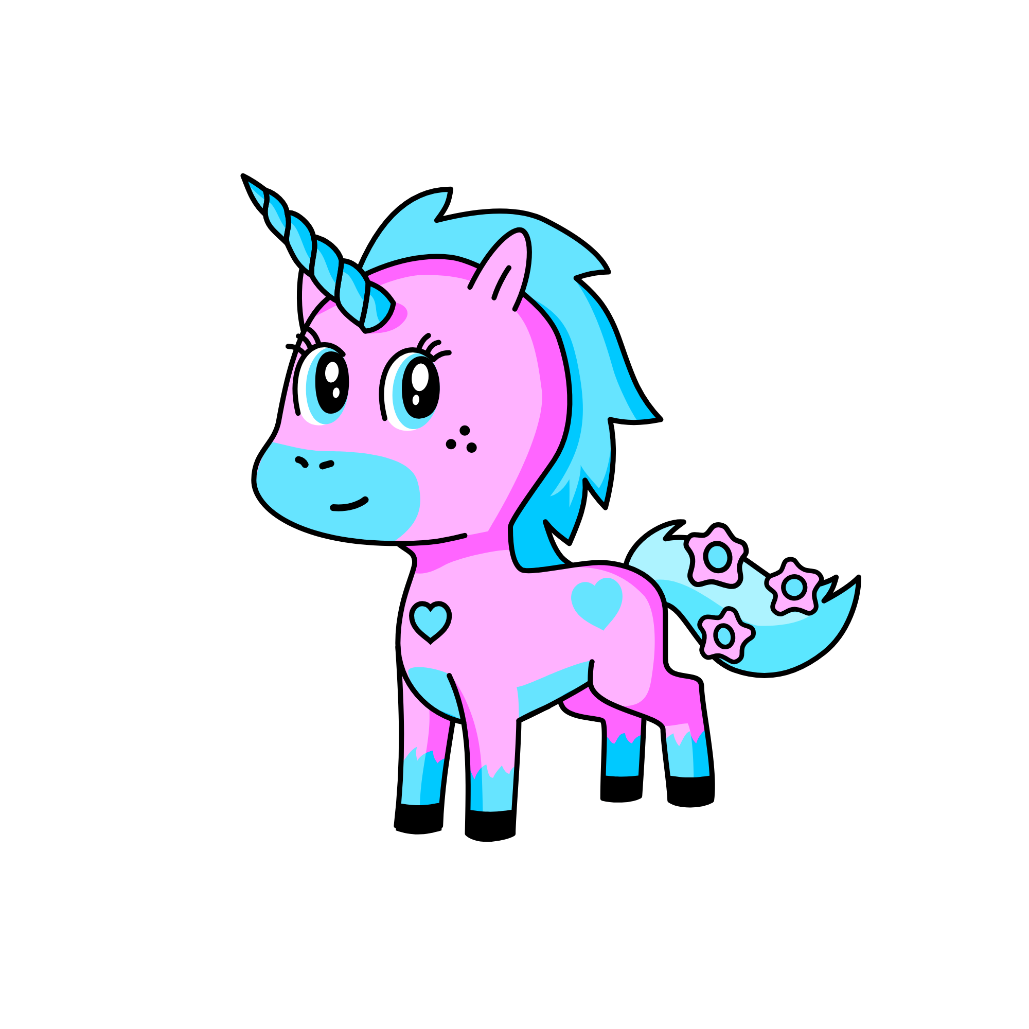 cotton candy, the unicorn
