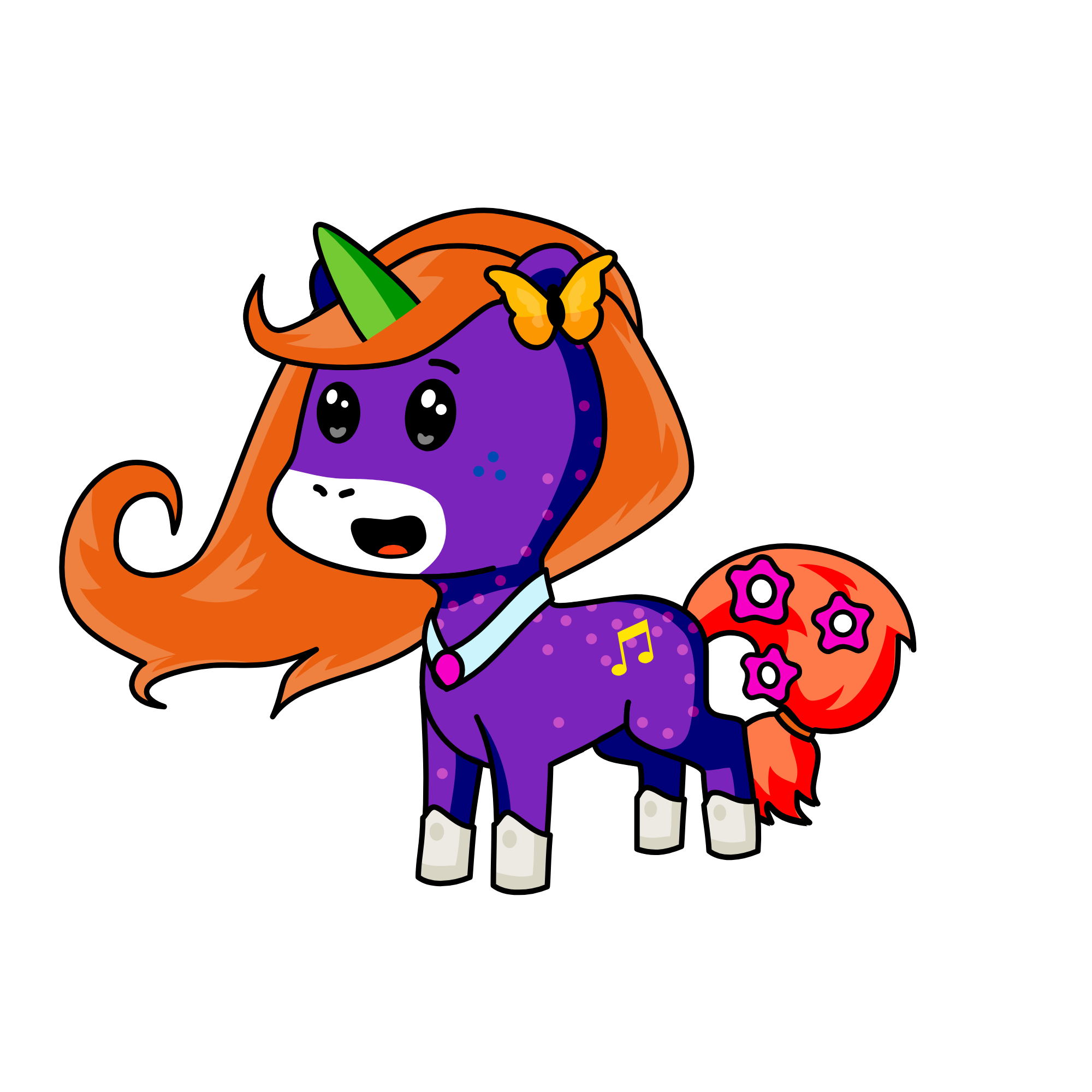 cutey, the unicorn