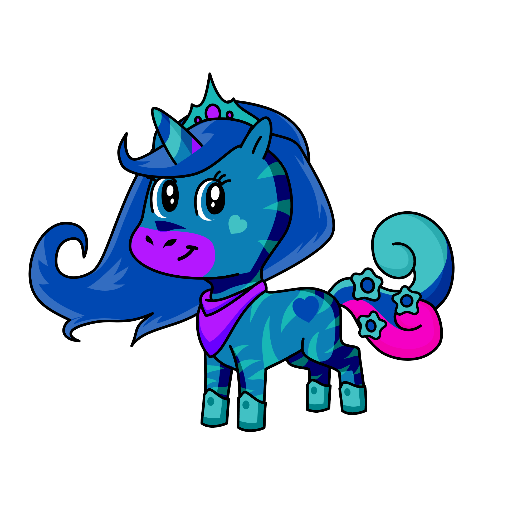 rainbow, the unicorn