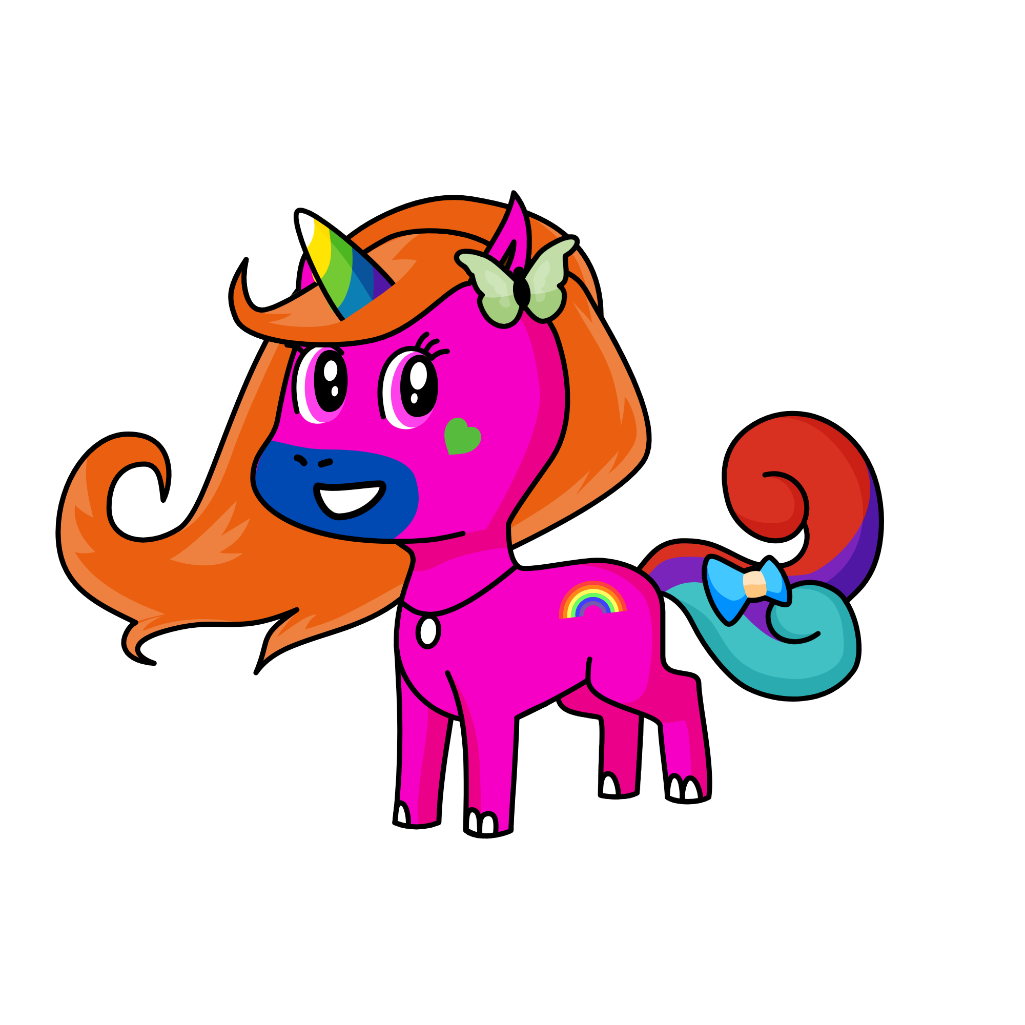 Butty, the unicorn