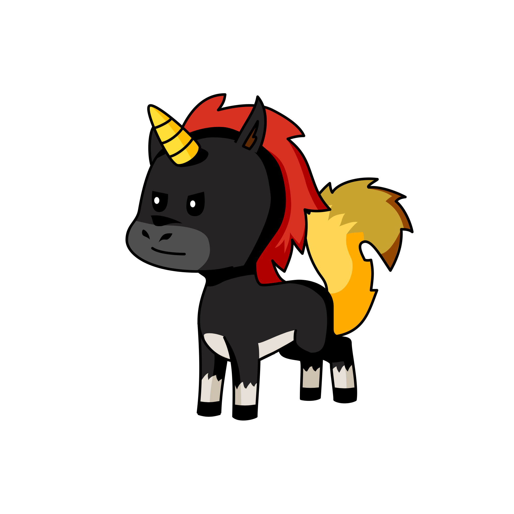 Flohsto, the unicorn