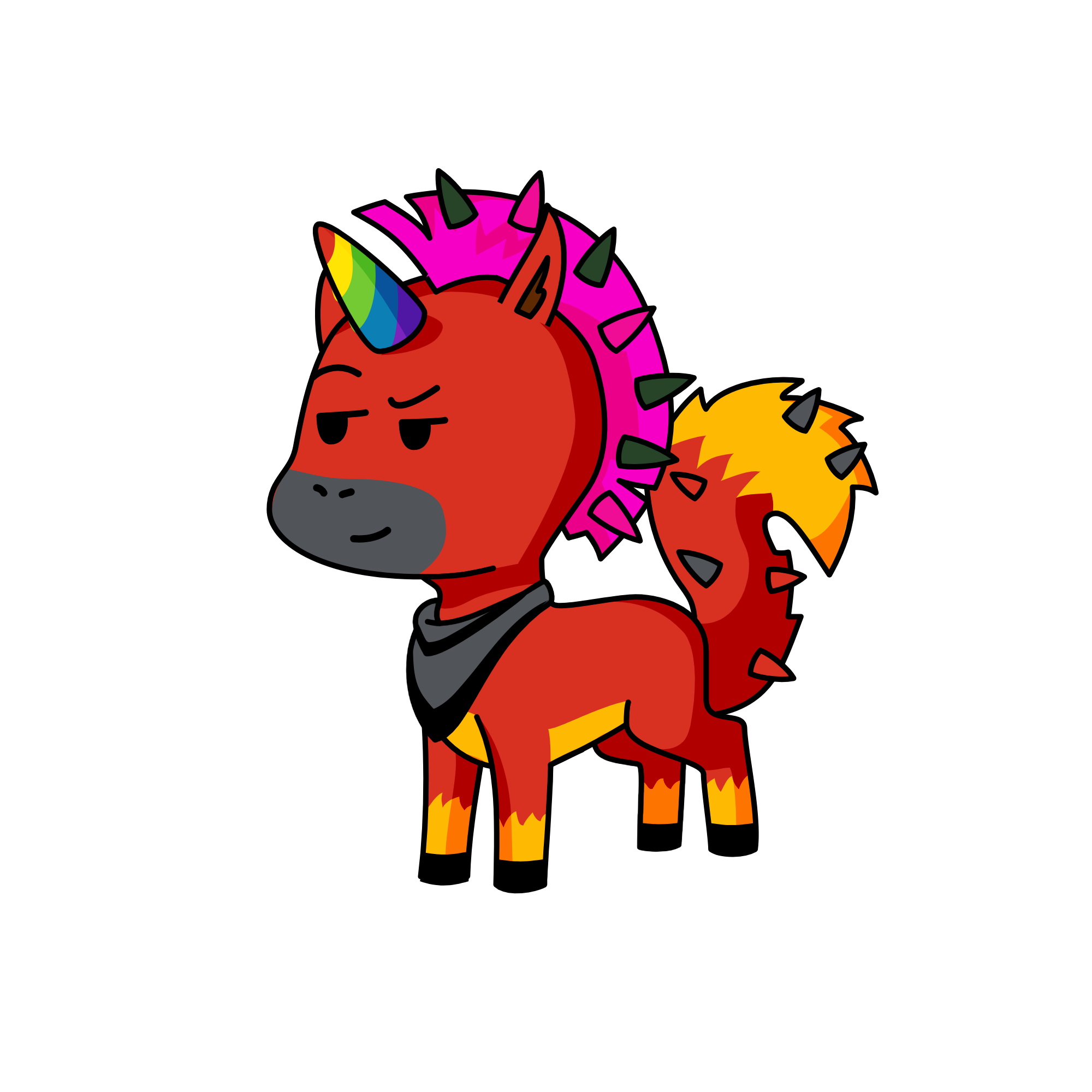 The Good Man, the unicorn